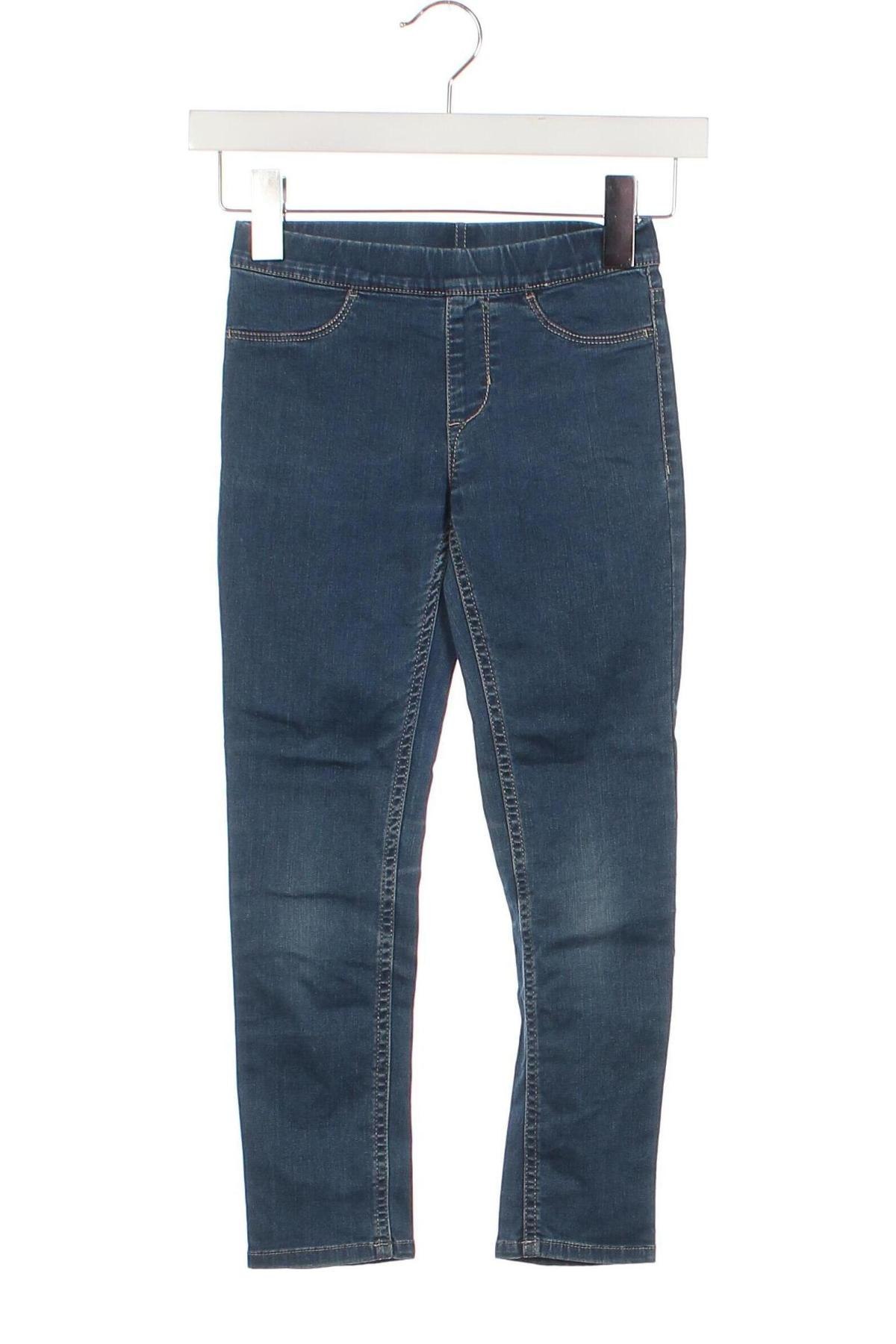 Detské džínsy  H&M, Veľkosť 7-8y/ 128-134 cm, Farba Modrá, Cena  11,45 €