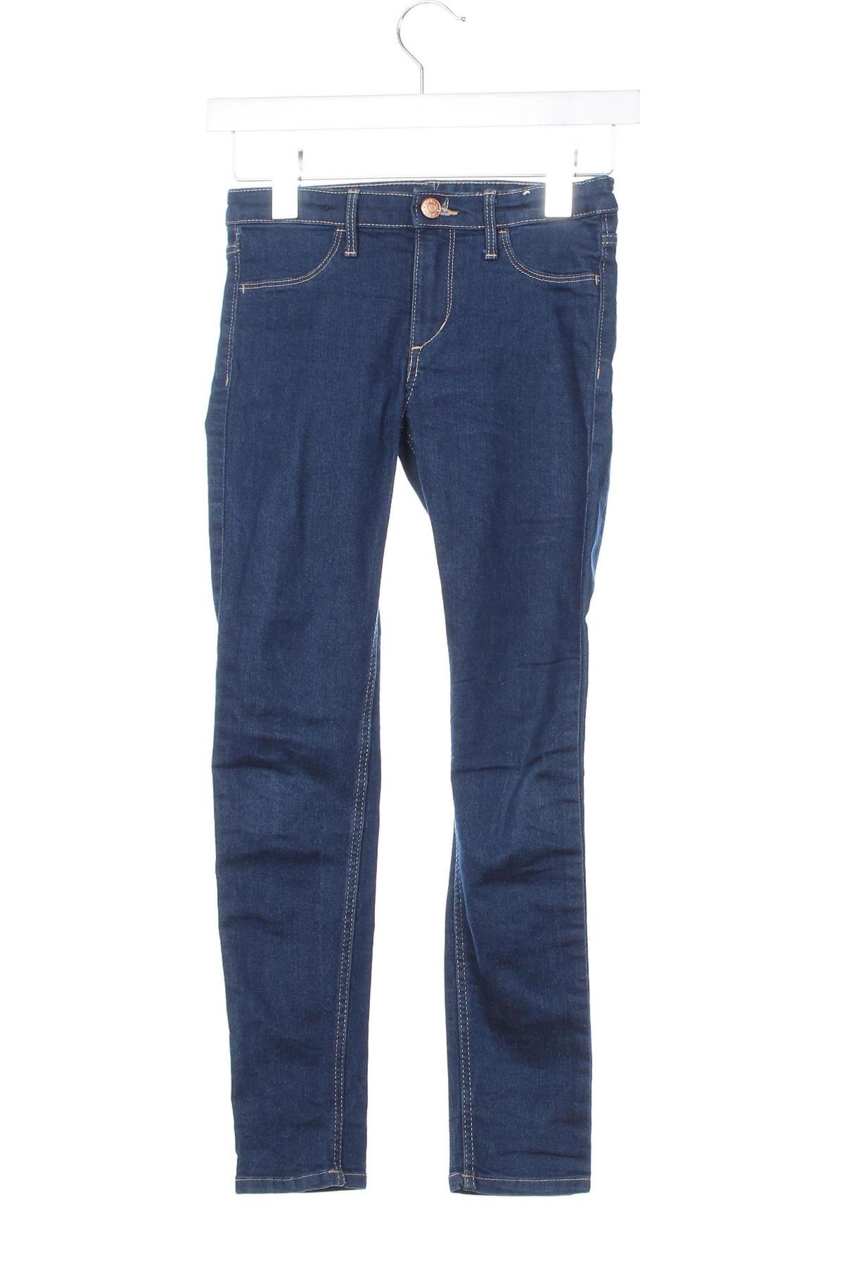 Dziecięce jeansy H&M, Rozmiar 8-9y/ 134-140 cm, Kolor Niebieski, Cena 44,99 zł