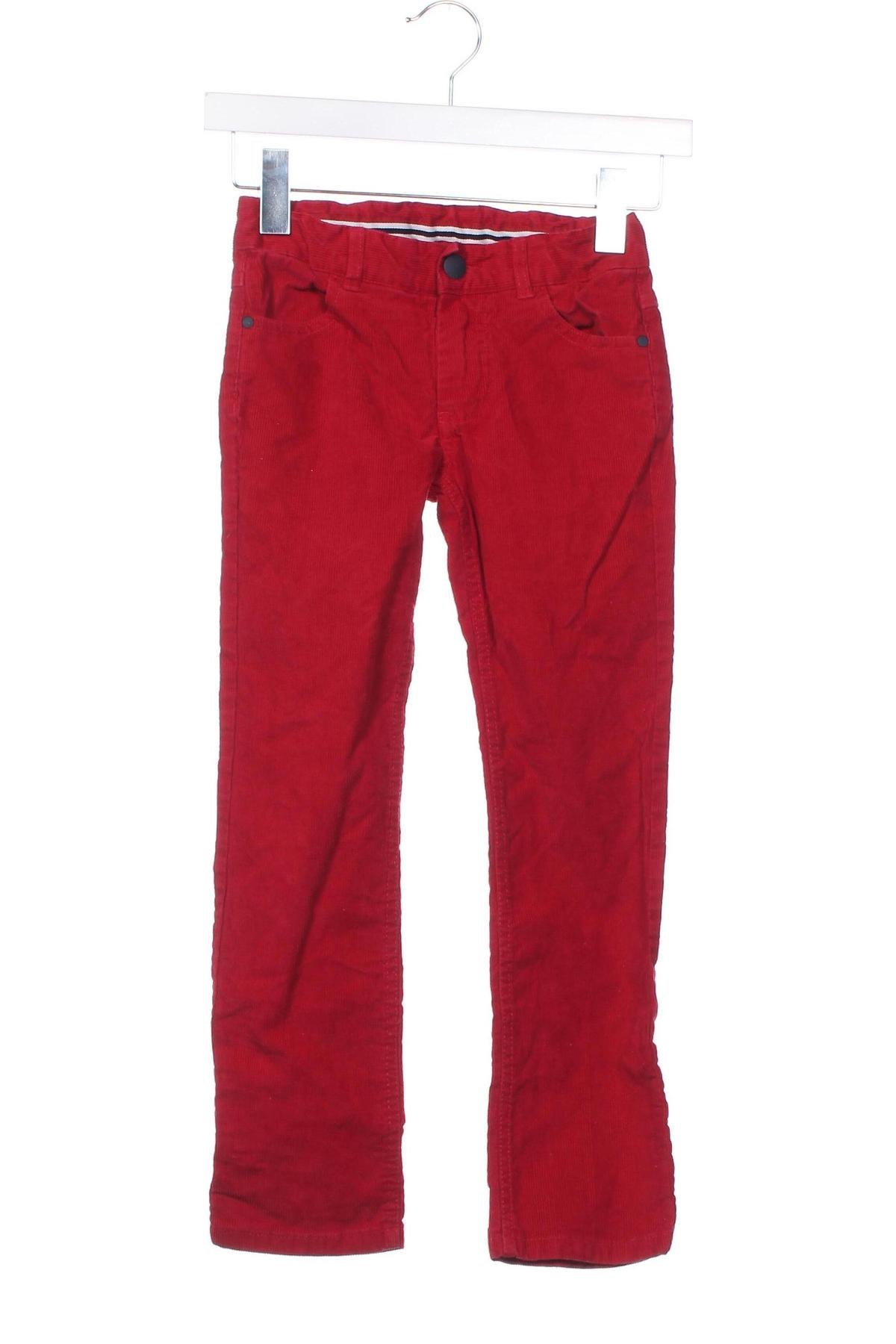 Kinder Cordhose Jacadi, Größe 7-8y/ 128-134 cm, Farbe Rot, Preis 7,99 €