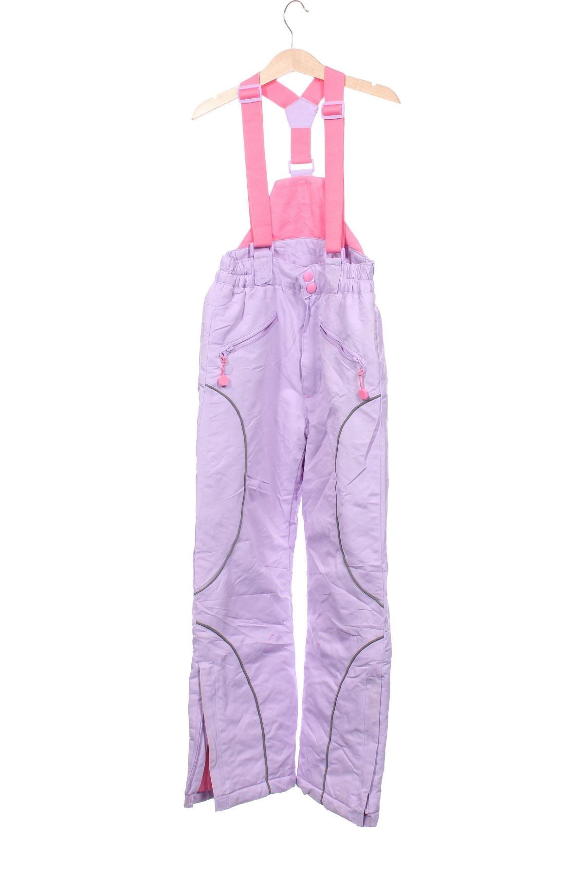 Kinderoverall für Wintersport, Größe 7-8y/ 128-134 cm, Farbe Lila, Preis 25,99 €