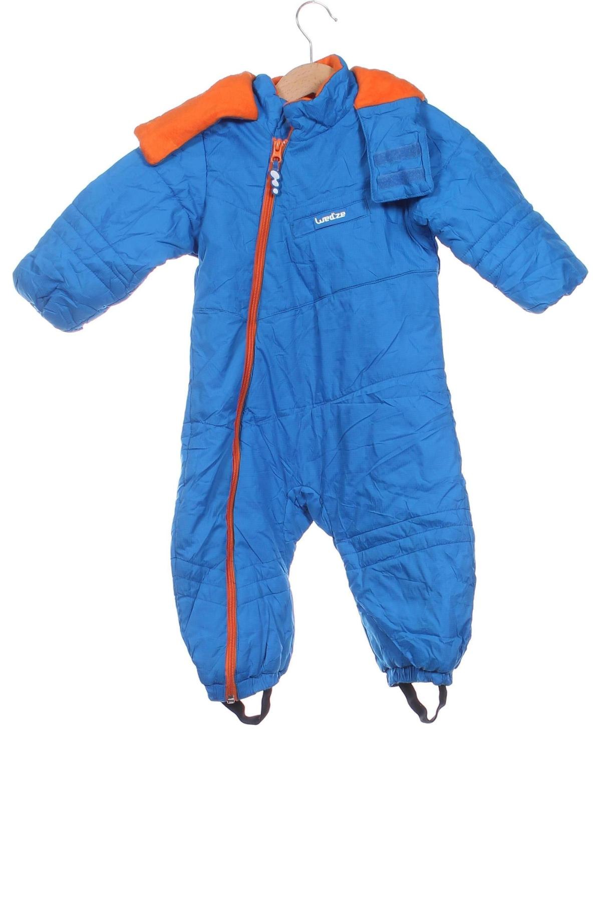 Kinderoverall für Wintersport Wedze, Größe 12-18m/ 80-86 cm, Farbe Blau, Preis 18,99 €