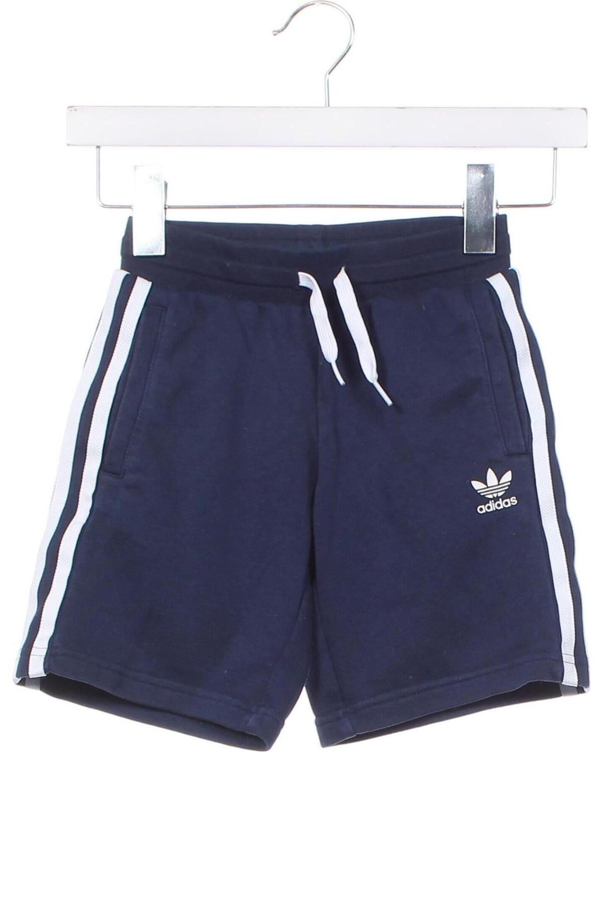 Pantaloni scurți pentru copii Adidas, Mărime 7-8y/ 128-134 cm, Culoare Albastru, Preț 92,10 Lei