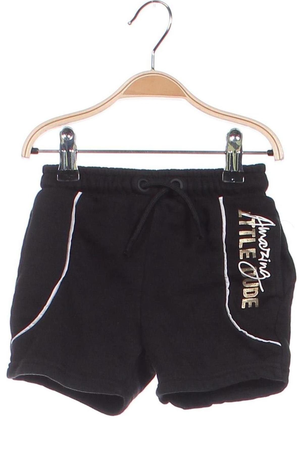 Kinder Shorts George, Größe 18-24m/ 86-98 cm, Farbe Schwarz, Preis € 6,99