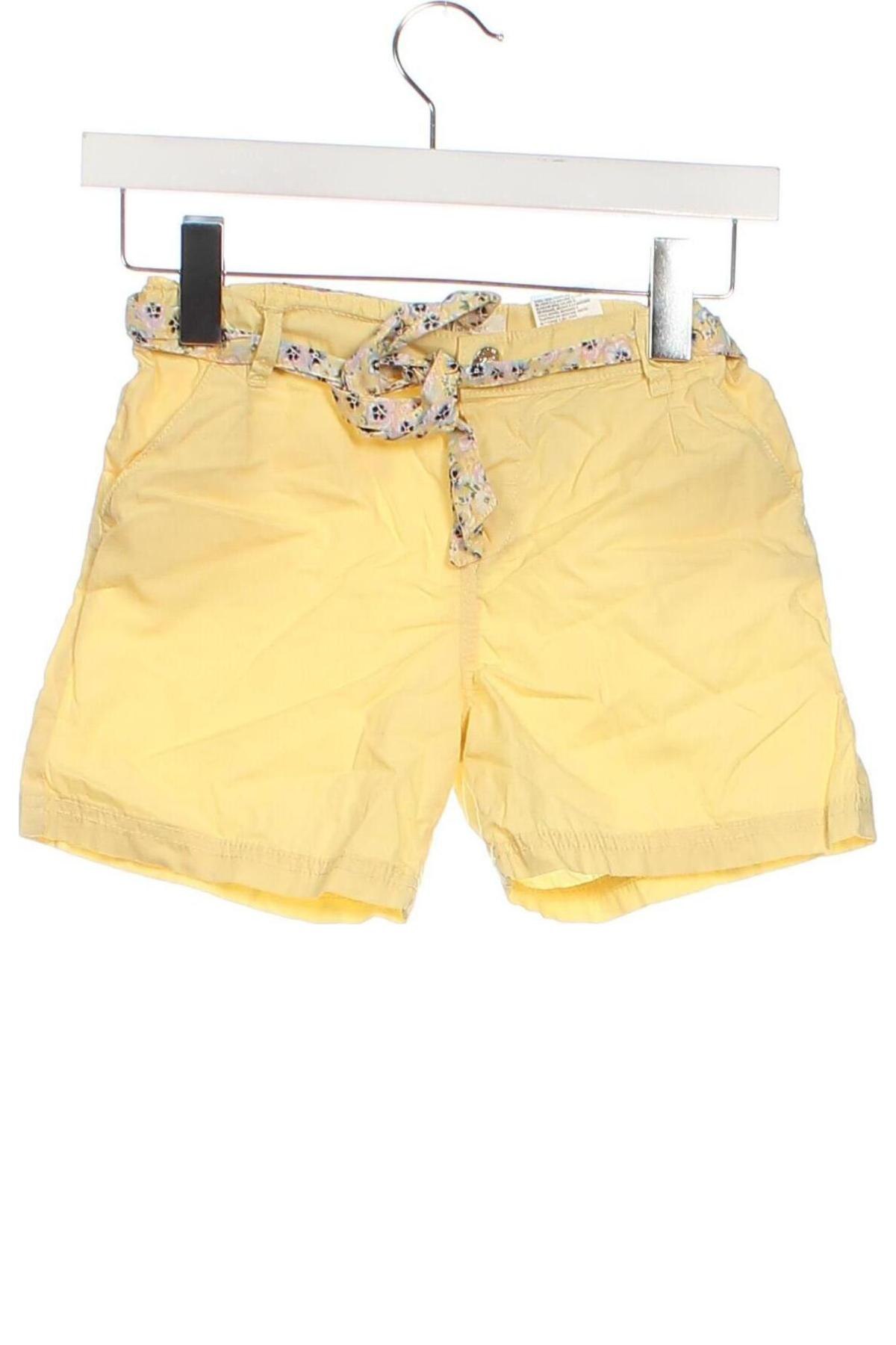 Kinder Shorts H&M, Größe 8-9y/ 134-140 cm, Farbe Gelb, Preis € 5,99