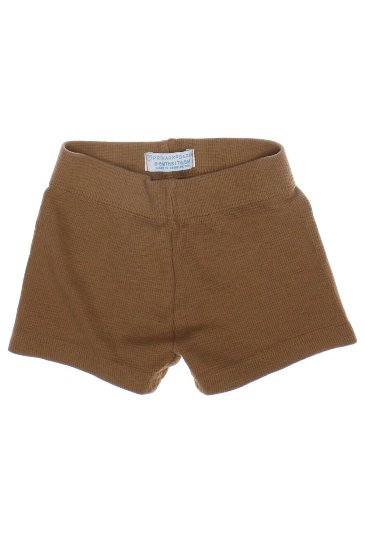 Kinder Shorts Primark, Größe 6-9m/ 68-74 cm, Farbe Braun, Preis 5,99 €