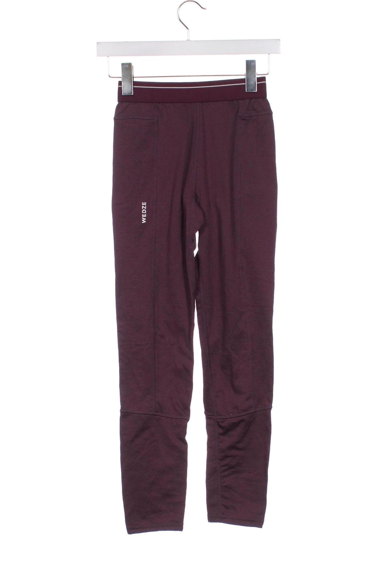 Dziecięce legginsy Wedze, Rozmiar 11-12y/ 152-158 cm, Kolor Fioletowy, Cena 28,99 zł