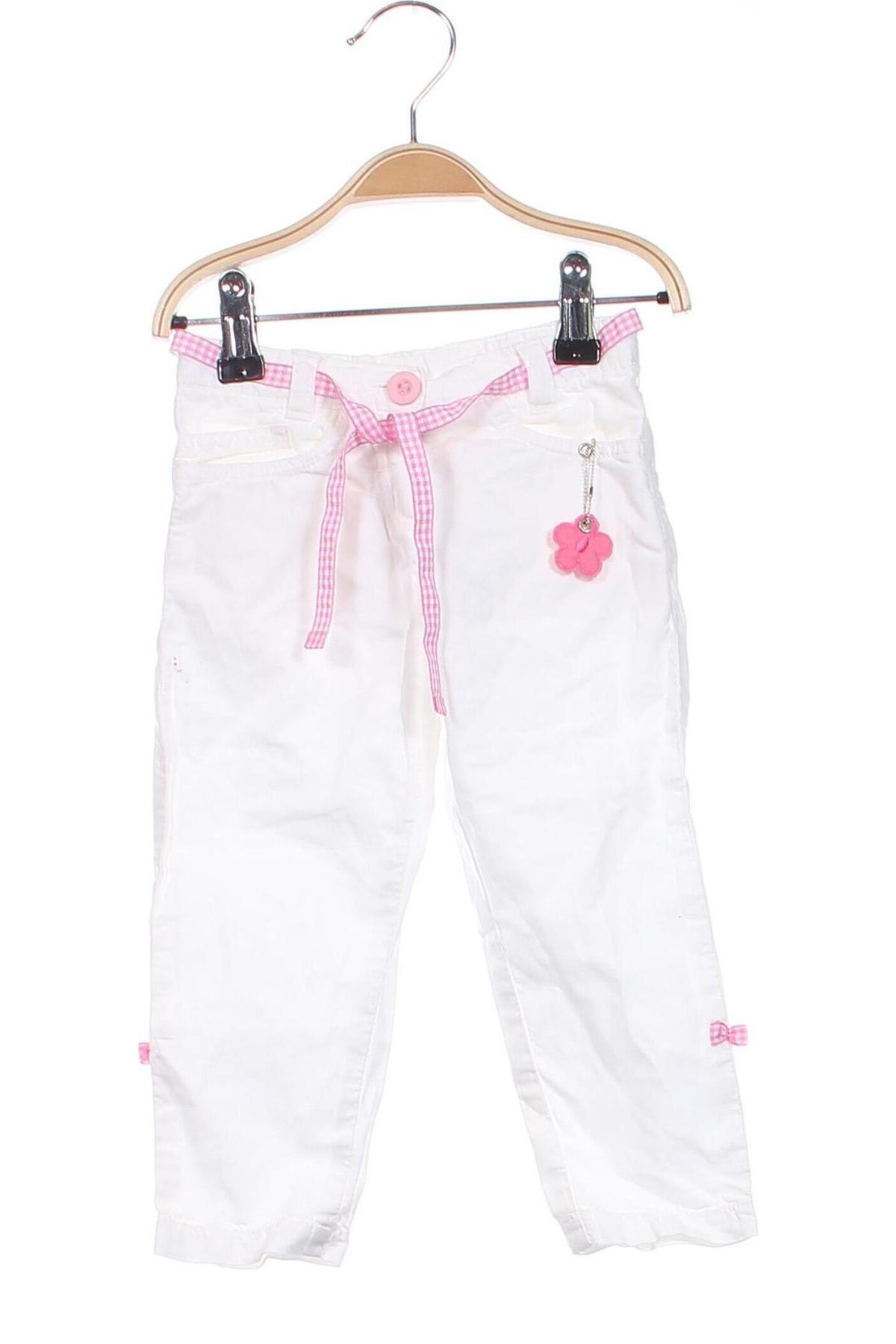 Pantaloni pentru copii, Mărime 18-24m/ 86-98 cm, Culoare Alb, Preț 37,99 Lei