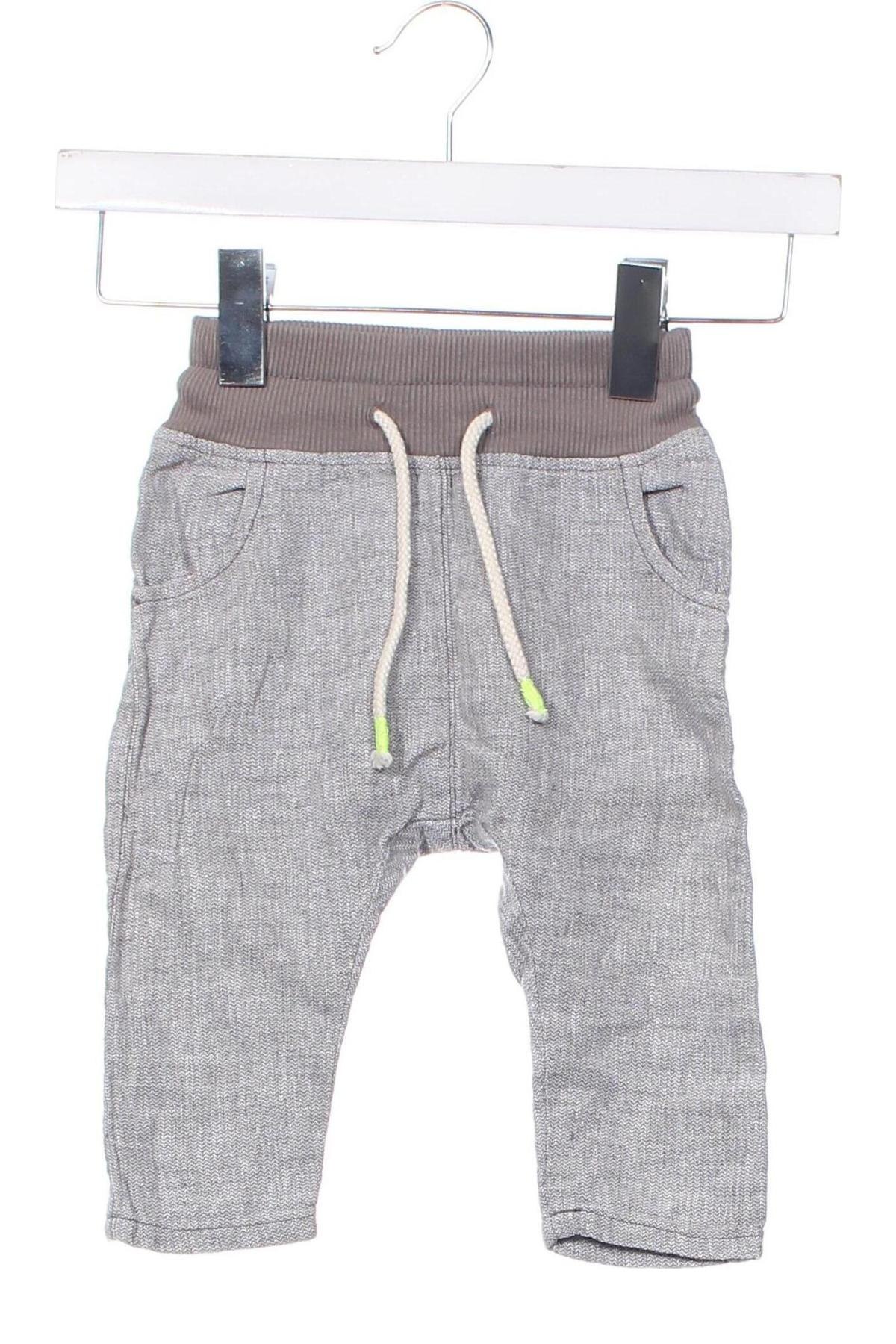 Pantaloni pentru copii H&M, Mărime 3-6m/ 62-68 cm, Culoare Gri, Preț 38,99 Lei