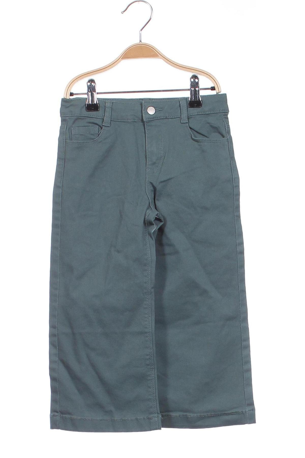 Pantaloni pentru copii Okaidi, Mărime 3-4y/ 104-110 cm, Culoare Verde, Preț 48,99 Lei