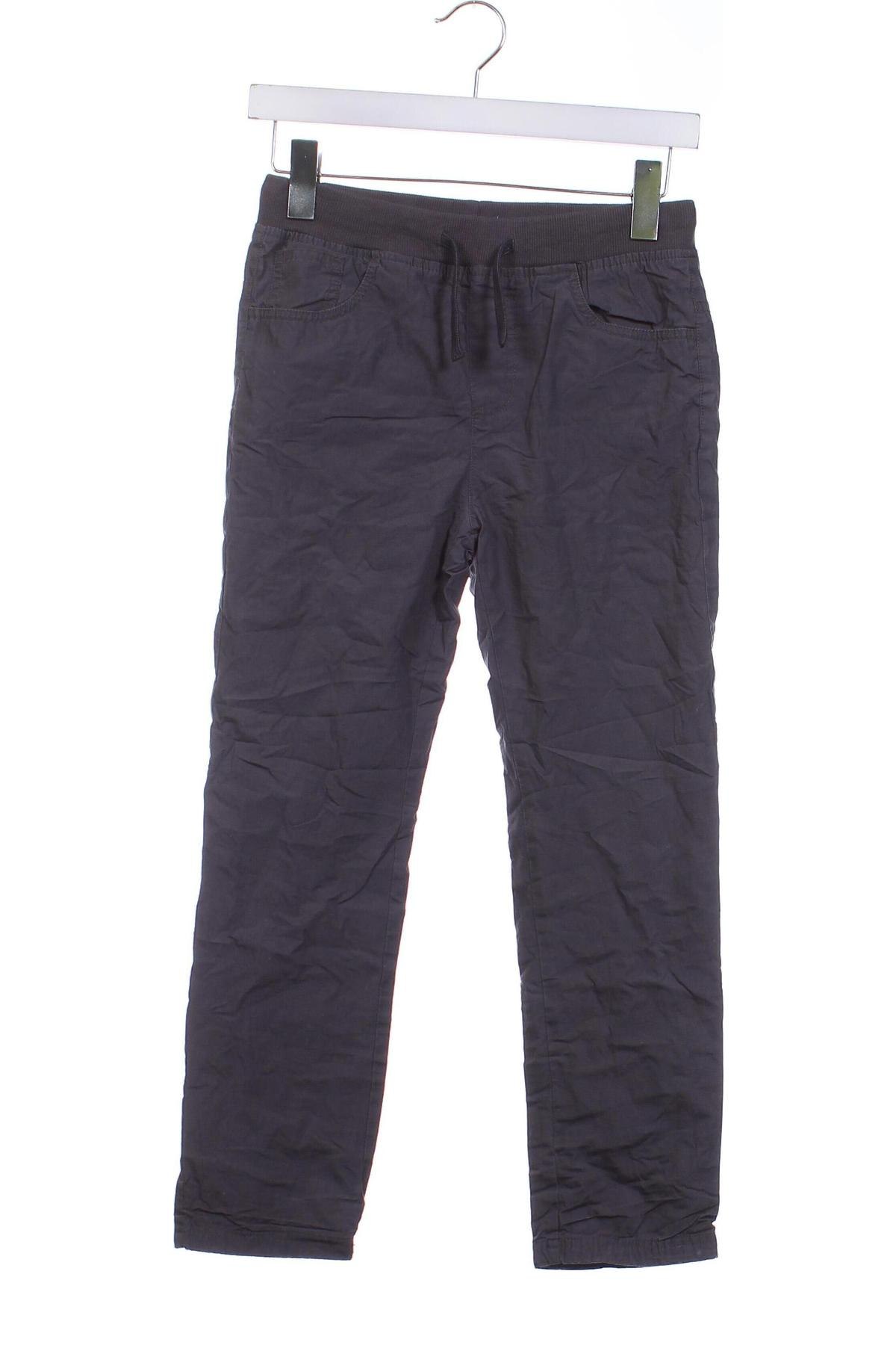 Pantaloni pentru copii United Colors Of Benetton, Mărime 8-9y/ 134-140 cm, Culoare Gri, Preț 41,99 Lei