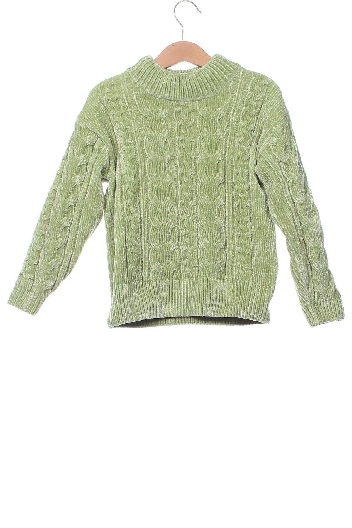 Pulover pentru copii Happy Girls By Eisend, Mărime 5-6y/ 116-122 cm, Culoare Verde, Preț 31,99 Lei