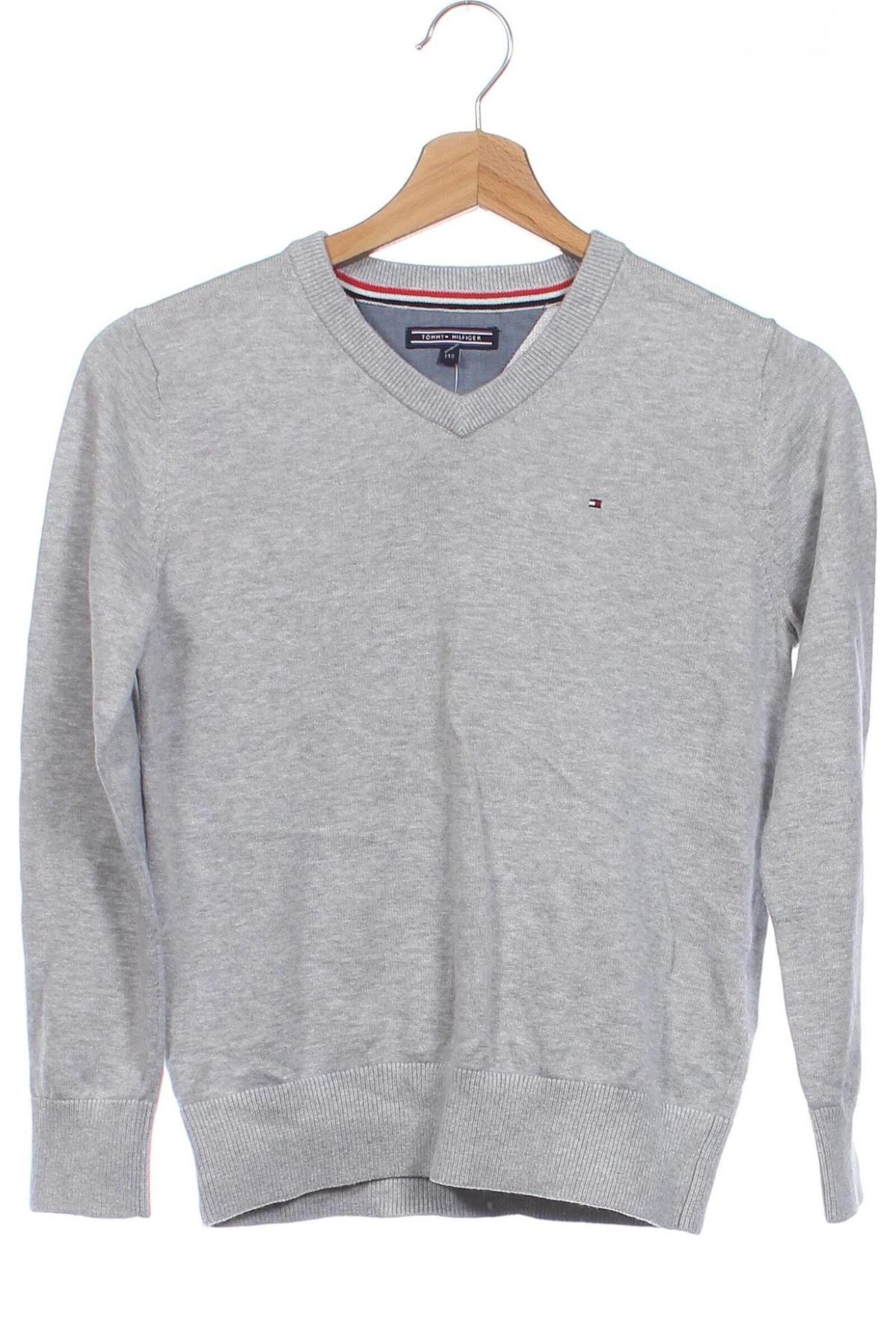 Detský sveter  Tommy Hilfiger, Veľkosť 8-9y/ 134-140 cm, Farba Sivá, Cena  29,95 €