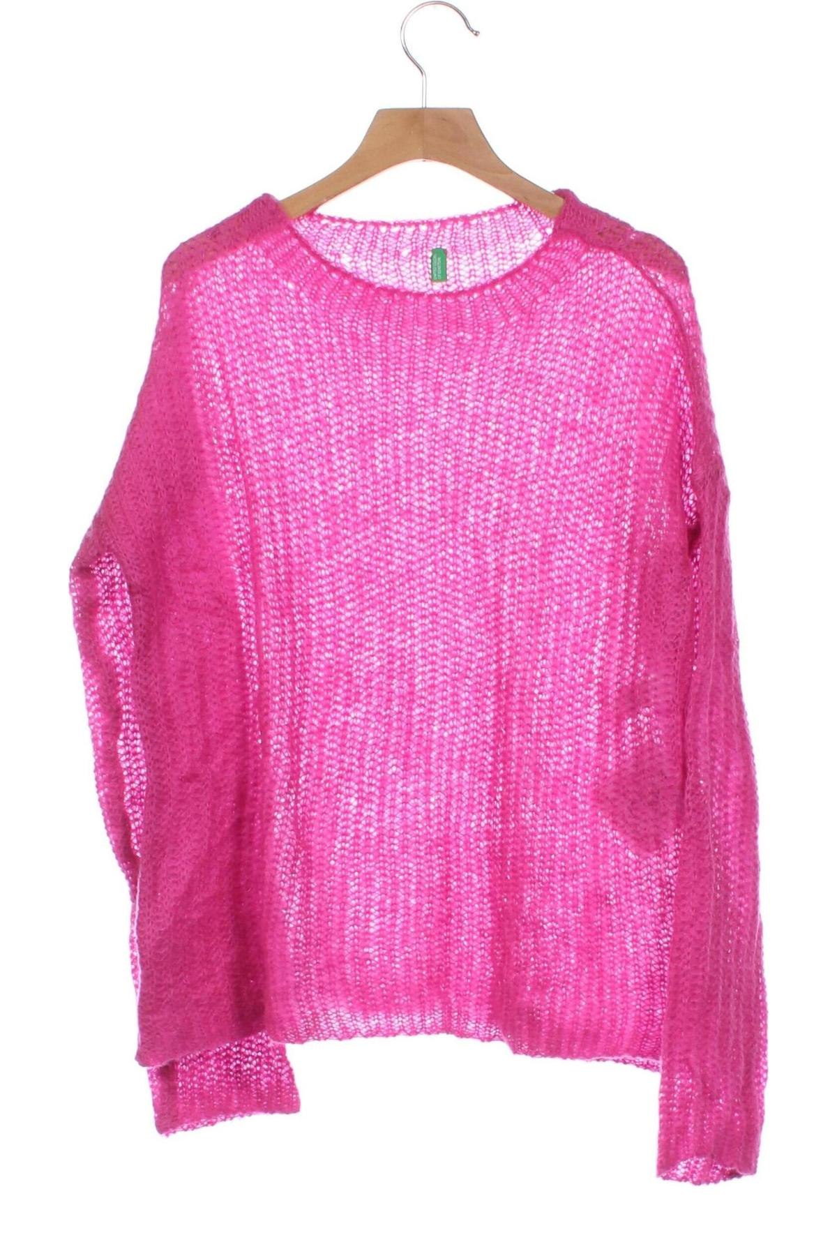 Kinderpullover United Colors Of Benetton, Größe 12-13y/ 158-164 cm, Farbe Rosa, Preis € 9,99