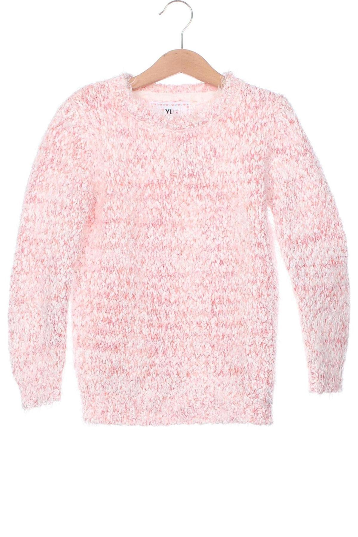 Kinderpullover Yd, Größe 7-8y/ 128-134 cm, Farbe Rosa, Preis 8,49 €