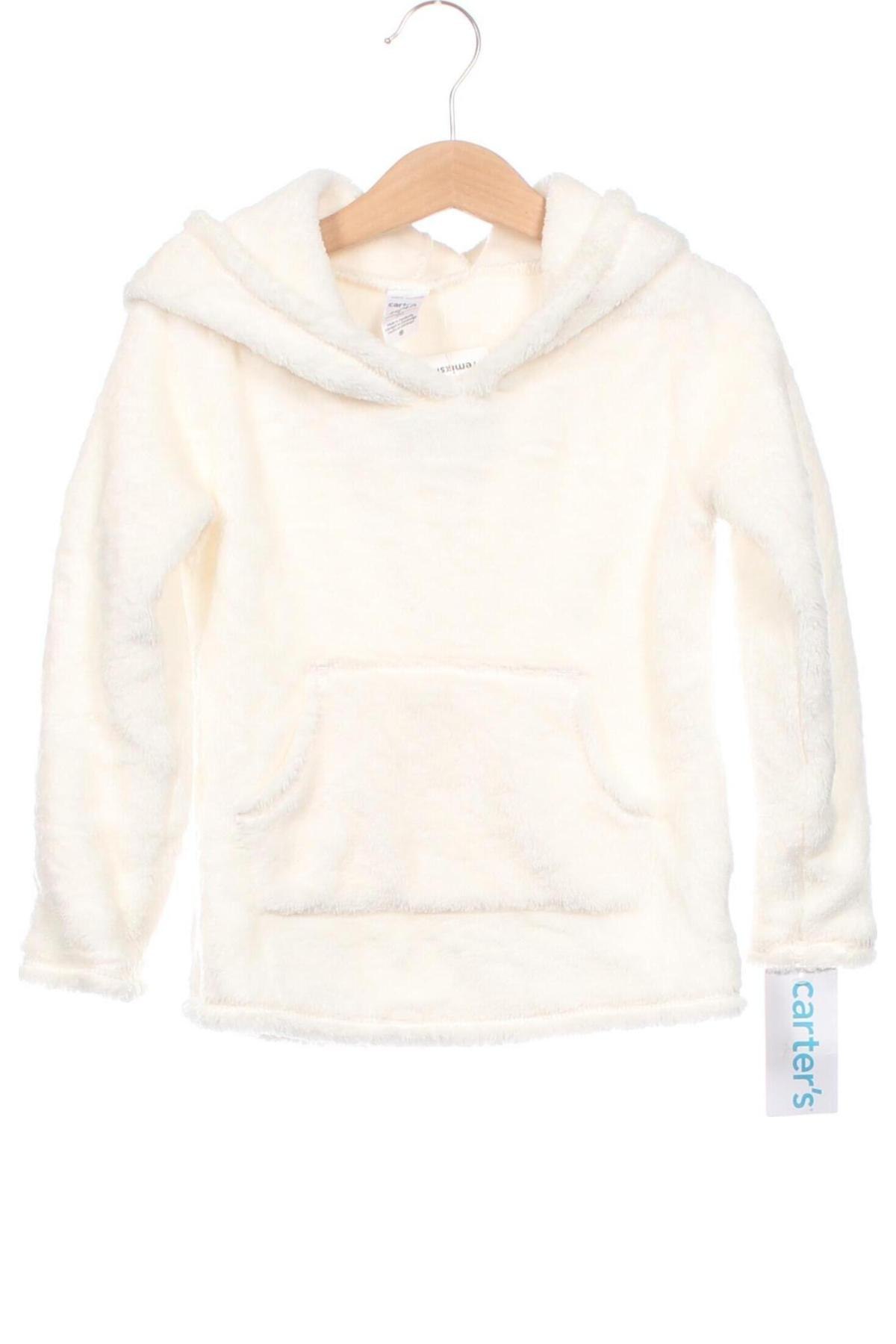 Kinder Sweatshirts Carter's, Größe 3-4y/ 104-110 cm, Farbe Weiß, Preis 11,49 €