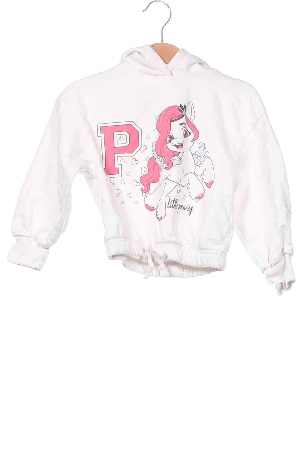 Gyerek sweatshirt My Little Pony, Méret 3-4y / 104-110 cm, Szín Fehér, Ár 3 099 Ft