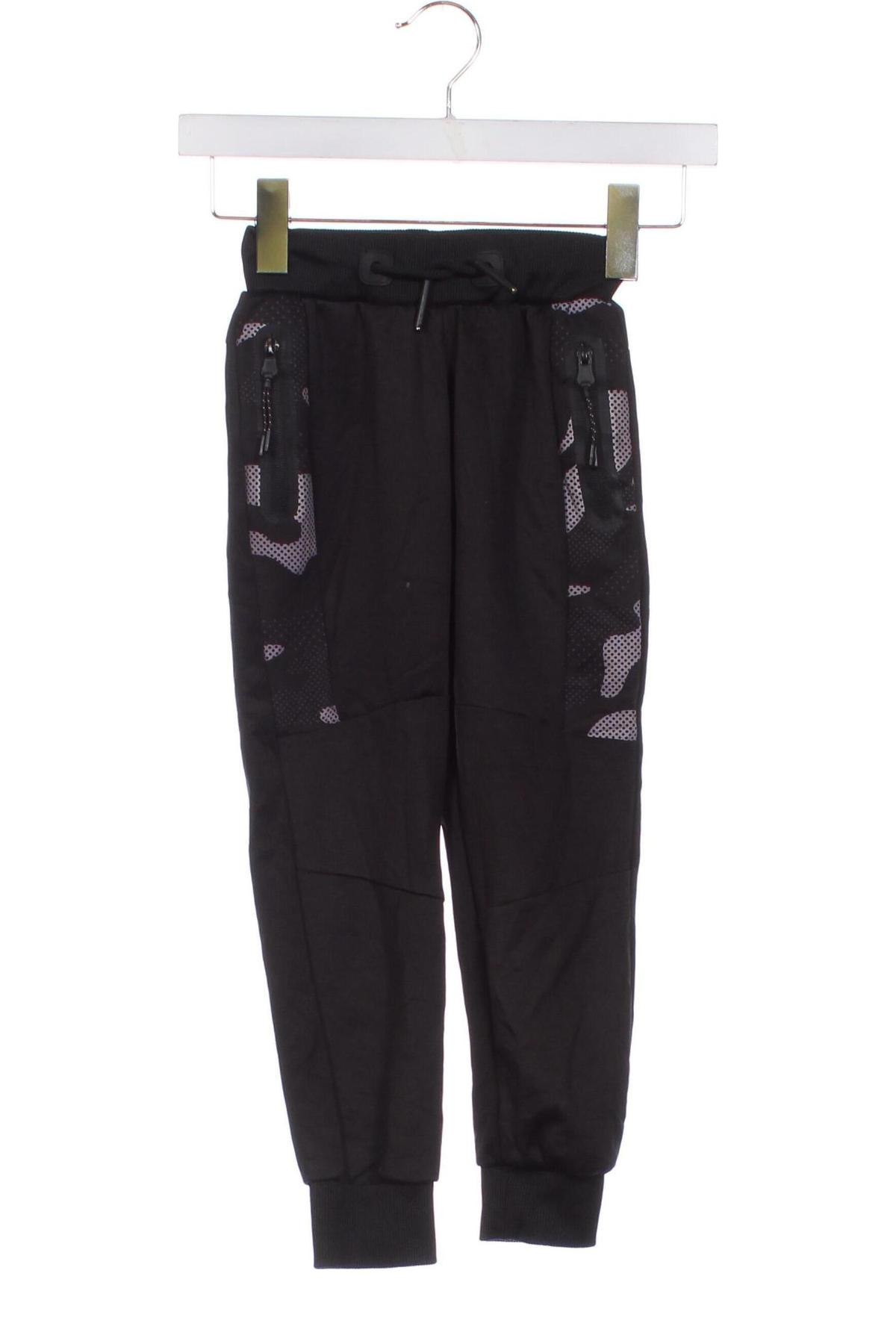 Pantaloni de trening, pentru copii, Mărime 6-7y/ 122-128 cm, Culoare Negru, Preț 47,99 Lei