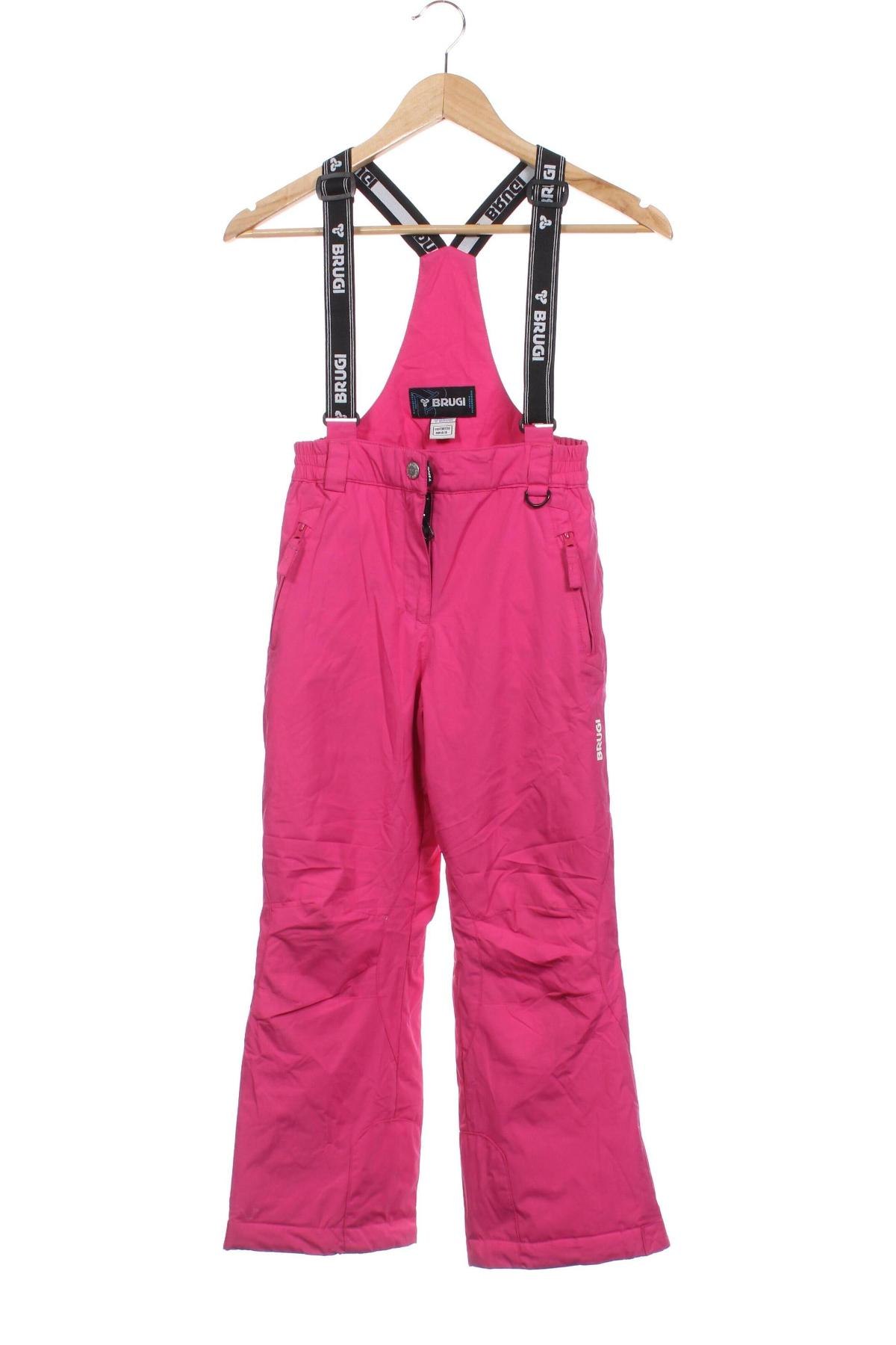 Kinder Sporthose Brugi, Größe 7-8y/ 128-134 cm, Farbe Rosa, Preis 11,99 €