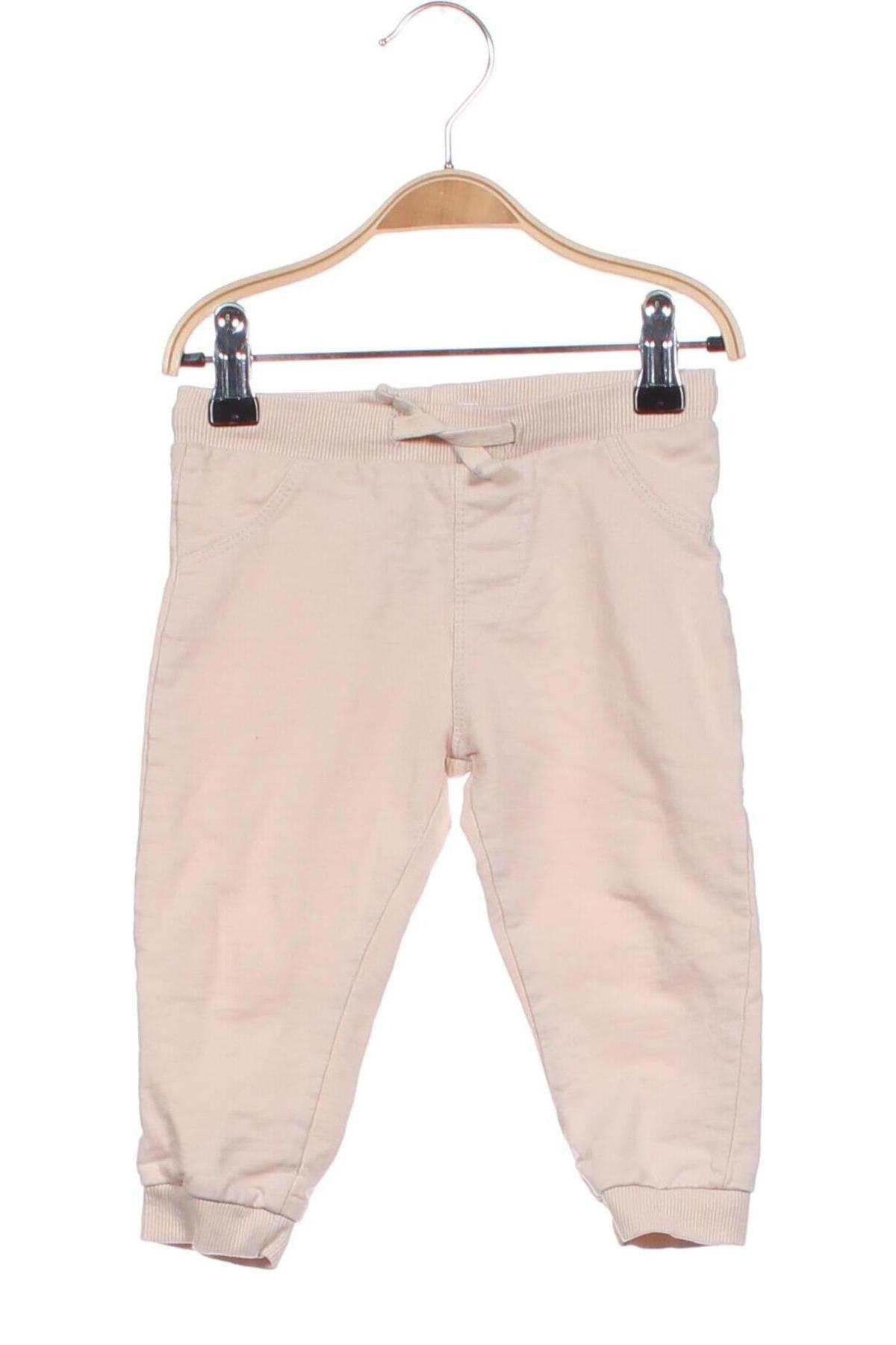 Kinder Sporthose Sinsay, Größe 12-18m/ 80-86 cm, Farbe Beige, Preis 7,99 €