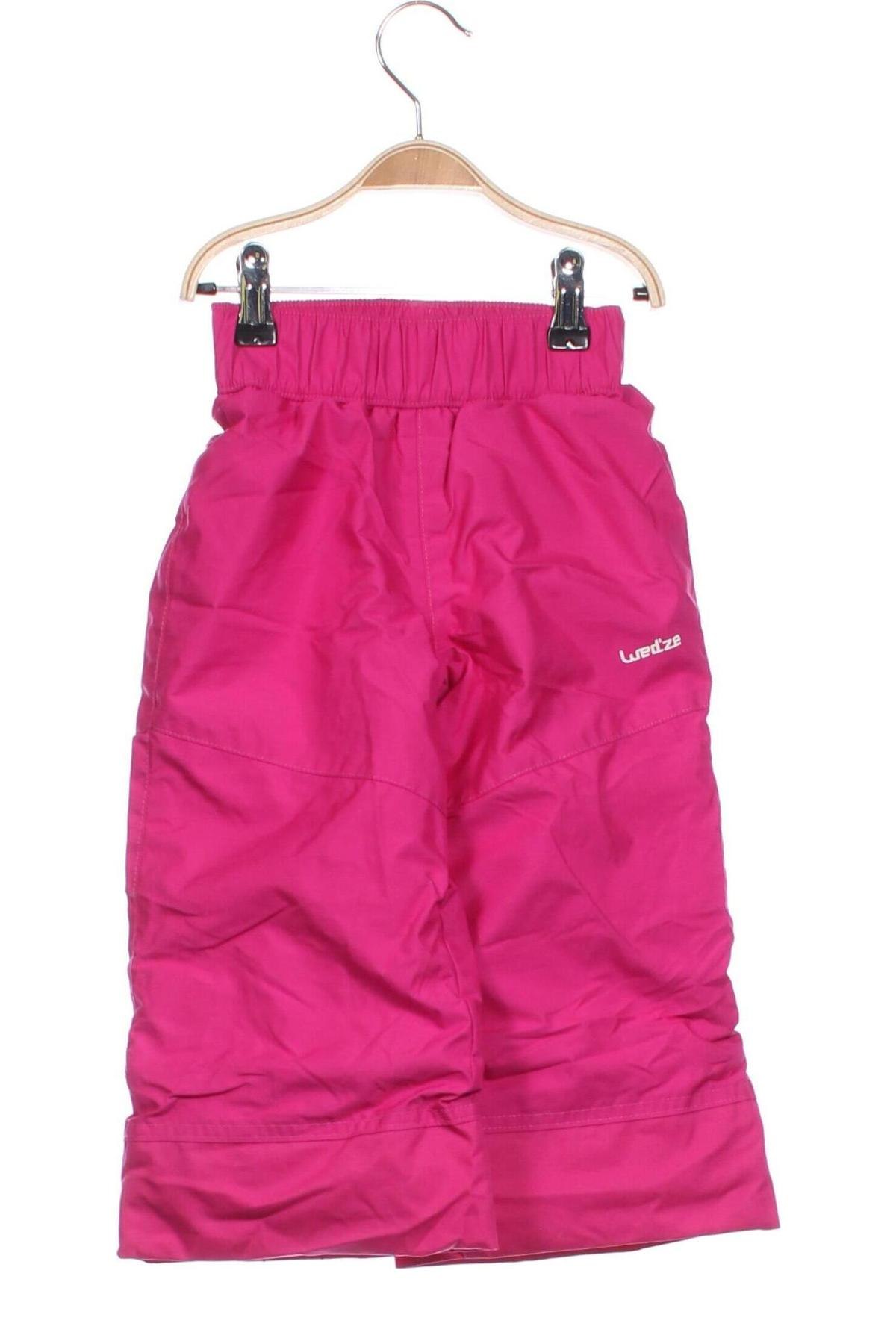 Kinder Sporthose Wedze, Größe 3-4y/ 104-110 cm, Farbe Rosa, Preis 11,49 €