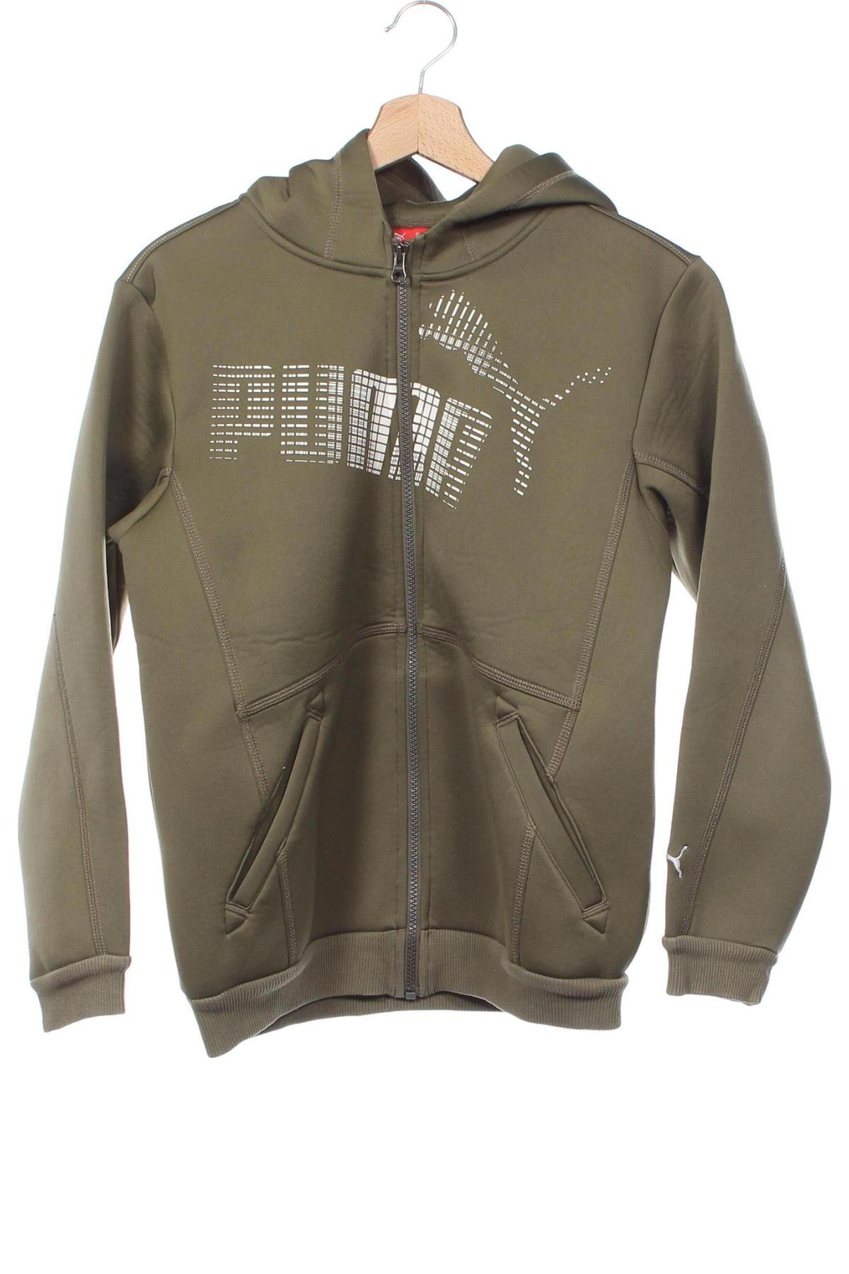 Kinder Sweatshirts PUMA, Größe 11-12y/ 152-158 cm, Farbe Grün, Preis € 14,99