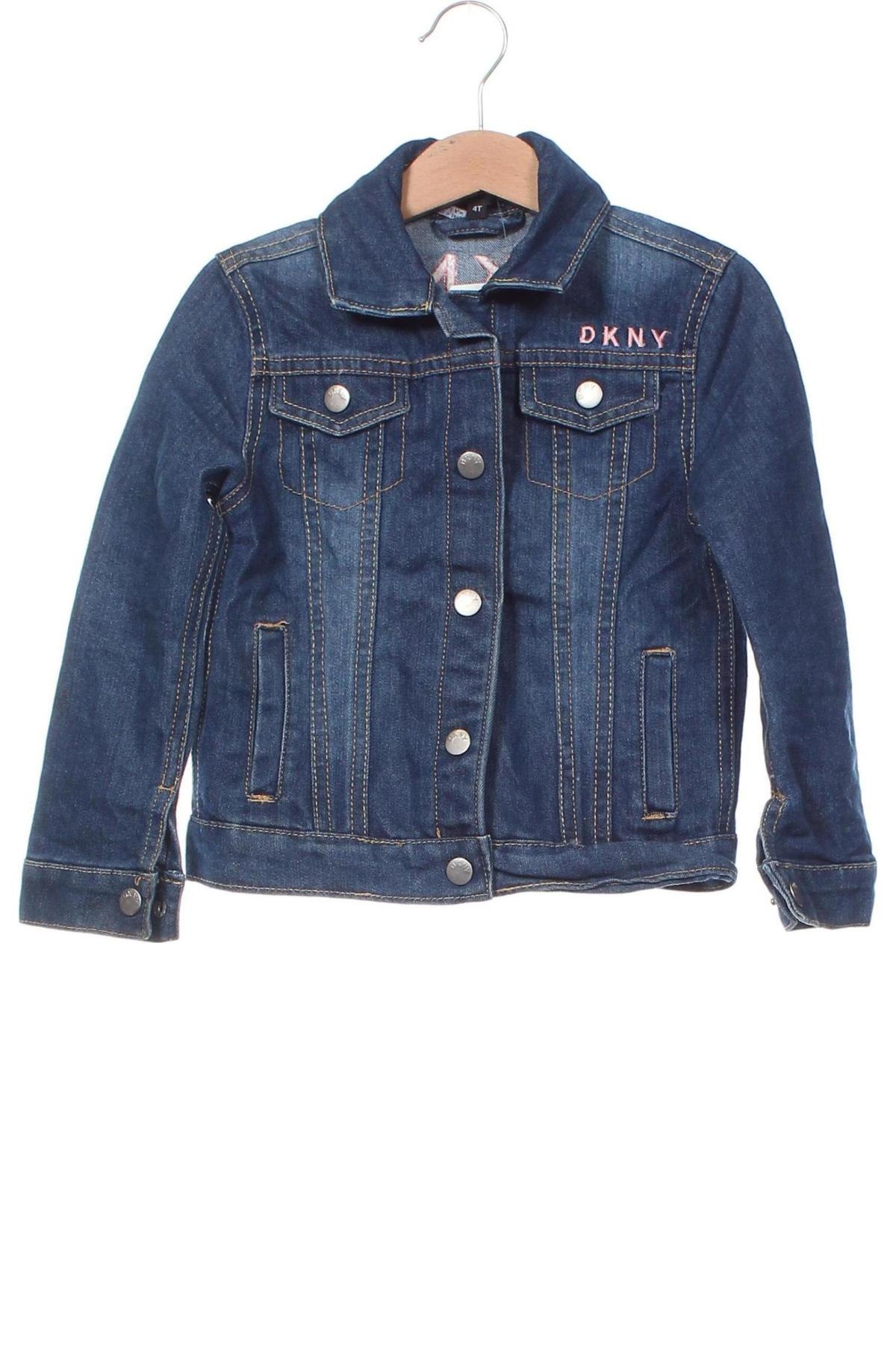 Kinderjacke DKNY, Größe 2-3y/ 98-104 cm, Farbe Blau, Preis € 18,99