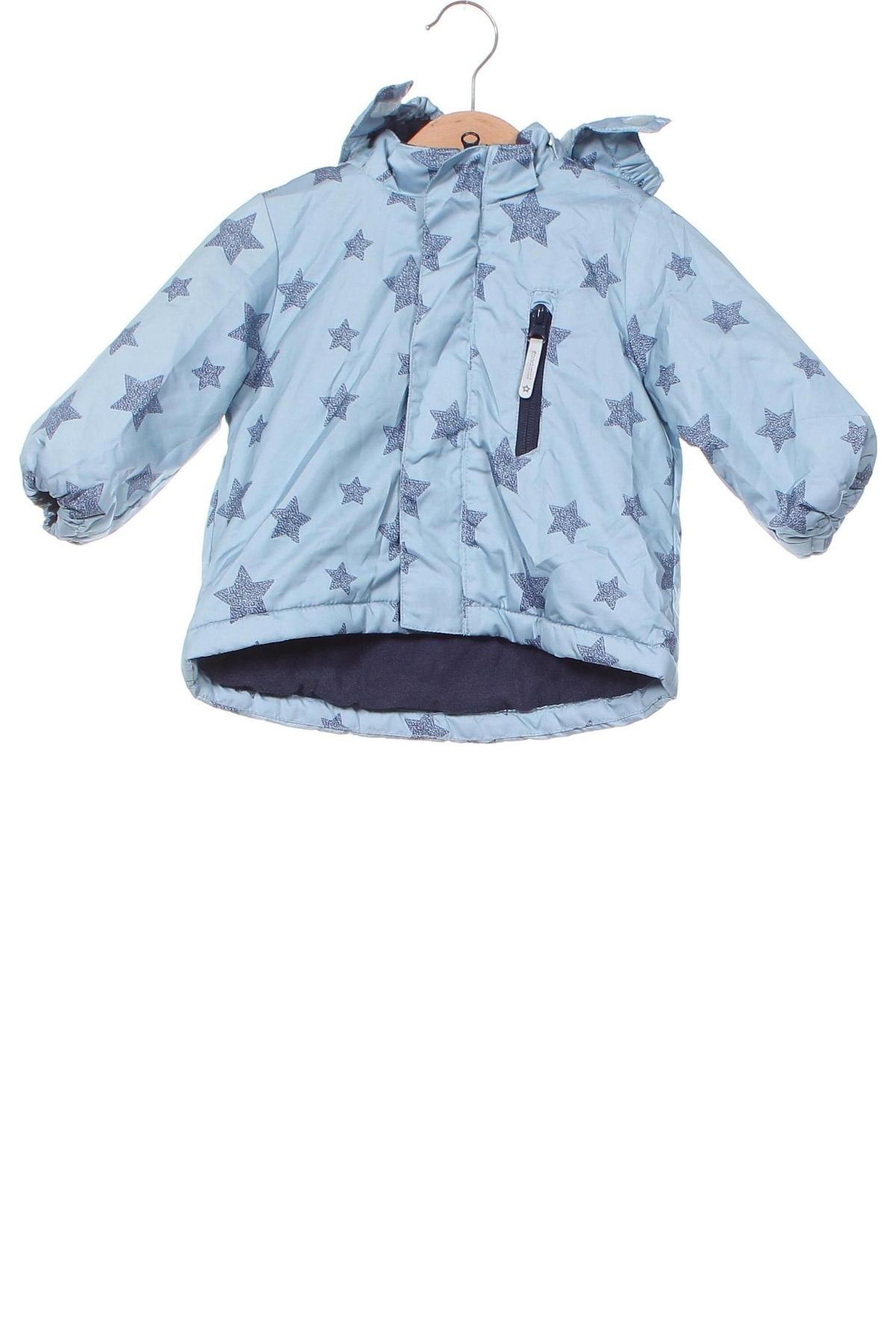 Kinderjacke H&M, Größe 3-6m/ 62-68 cm, Farbe Blau, Preis 19,45 €