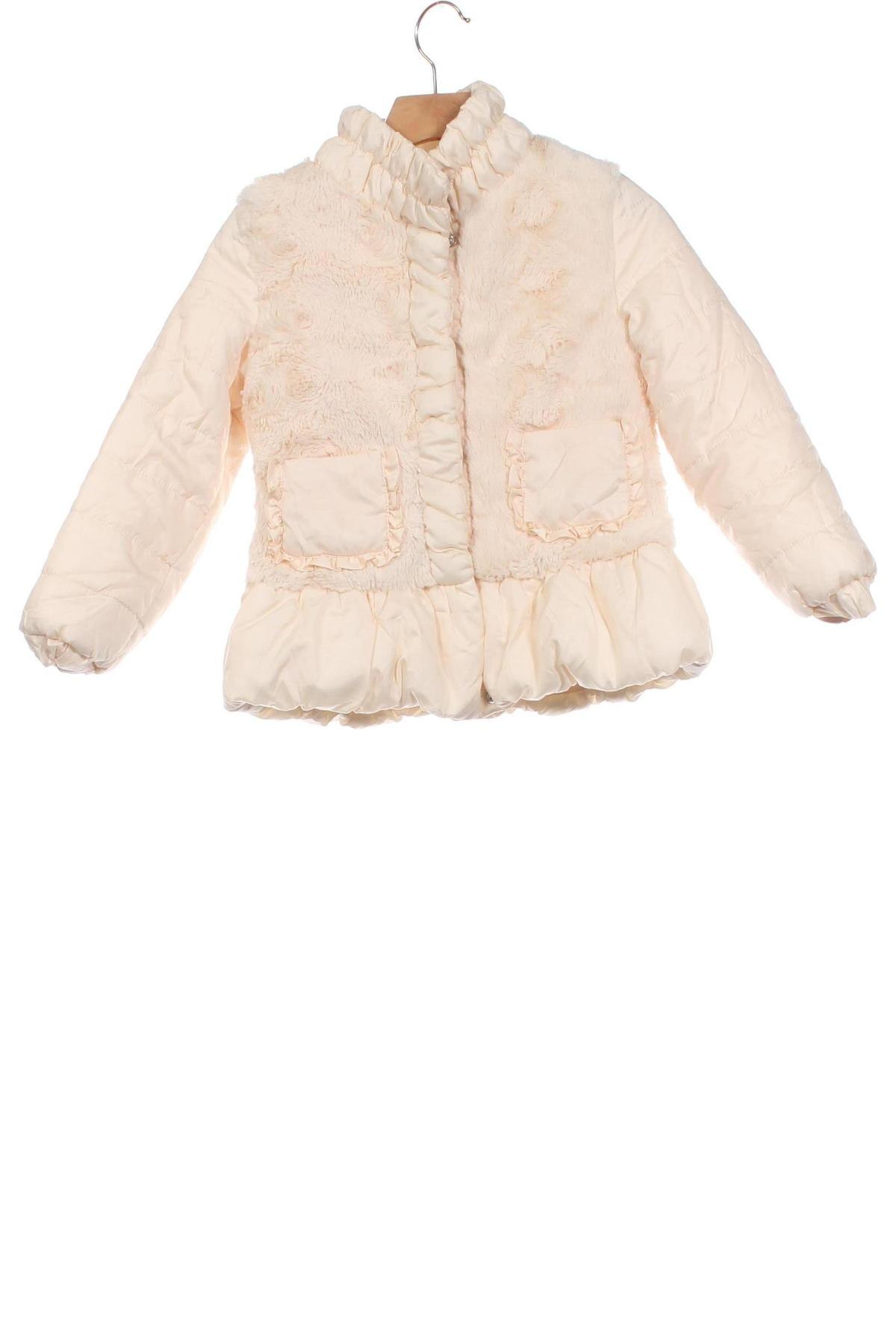 Kinderjacke Oviesse, Größe 4-5y/ 110-116 cm, Farbe Ecru, Preis 21,49 €