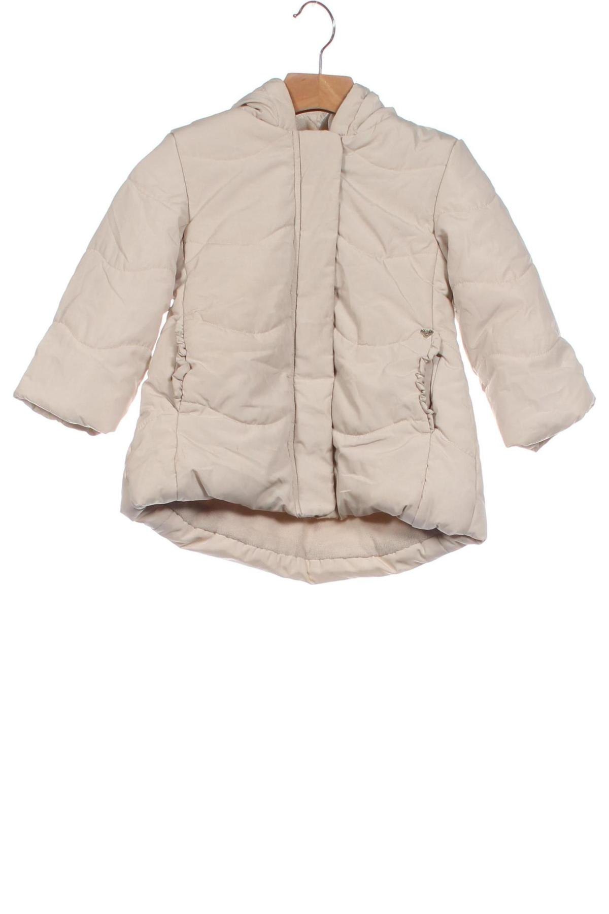 Kinderjacke Topomini, Größe 18-24m/ 86-98 cm, Farbe Beige, Preis 18,99 €