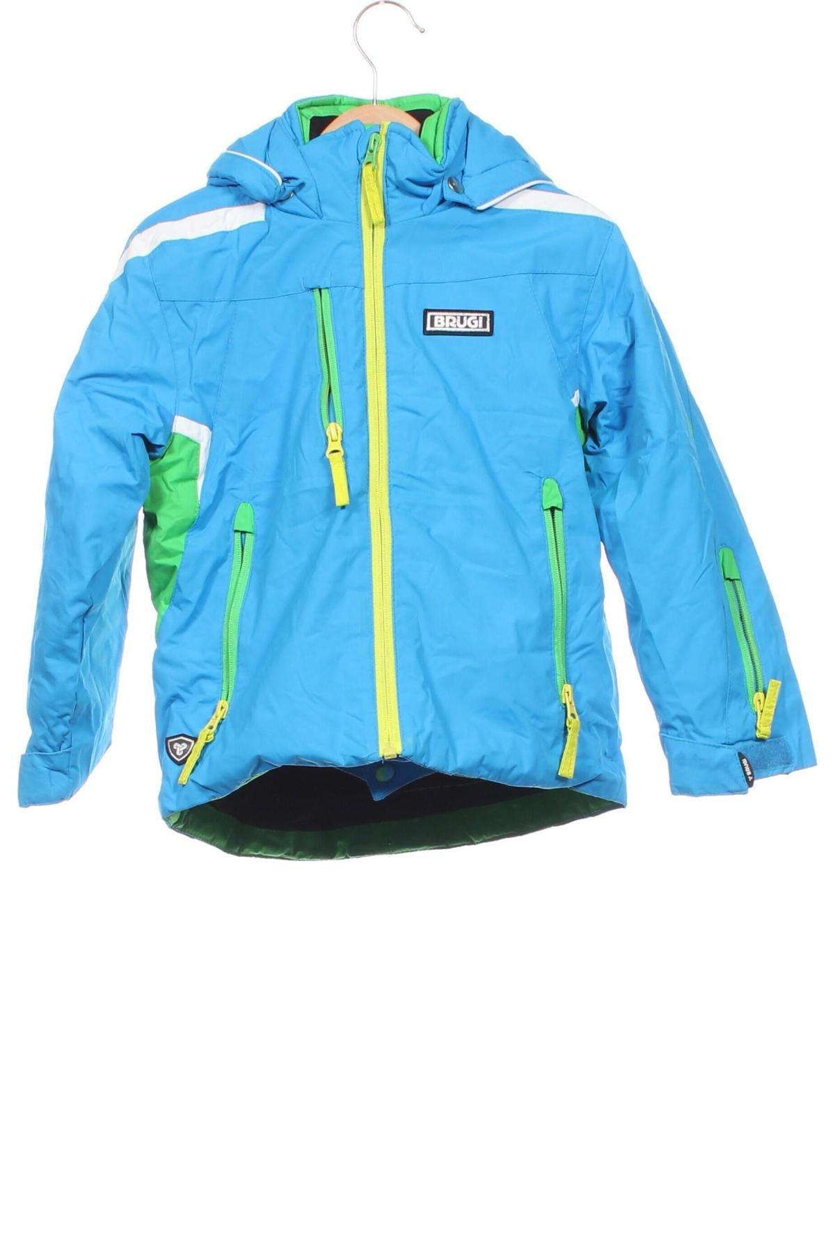 Kinderjacke für Wintersport Brugi, Größe 3-4y/ 104-110 cm, Farbe Blau, Preis € 22,99