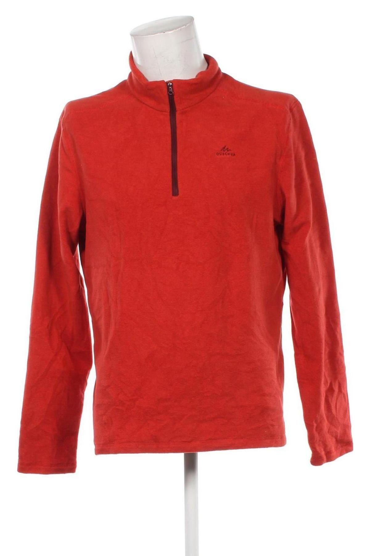 Herren Shirt Quechua, Größe M, Farbe Rot, Preis € 7,99