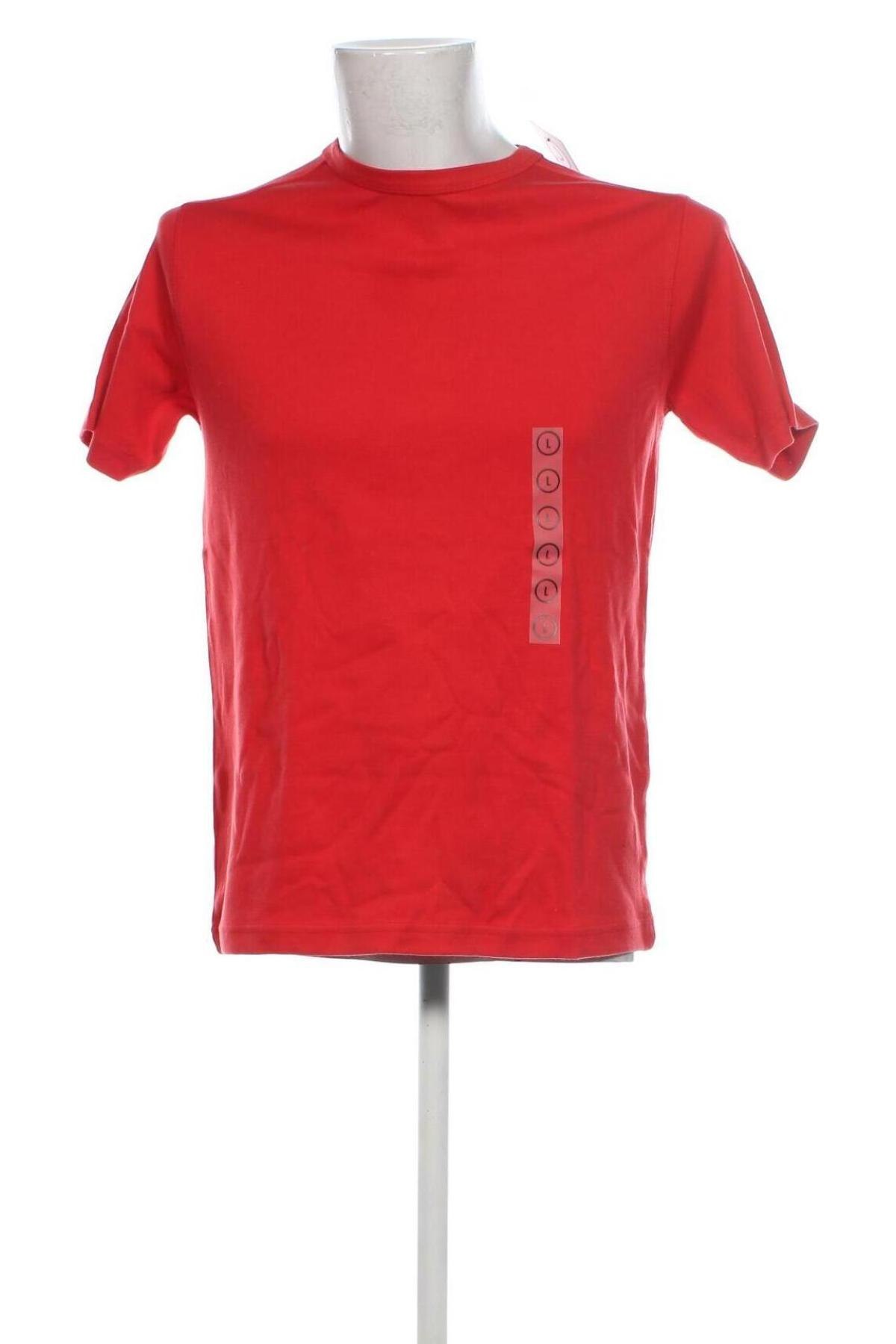 Herren T-Shirt Angelo Litrico, Größe L, Farbe Rot, Preis 11,49 €