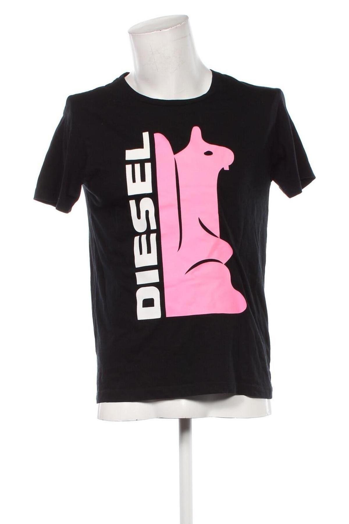 Herren T-Shirt Diesel, Größe M, Farbe Schwarz, Preis 35,49 €