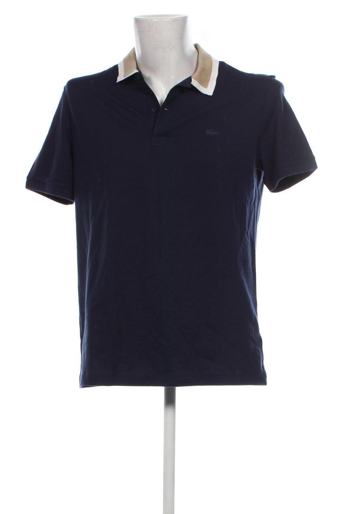 Herren T-Shirt Lacoste, Größe XL, Farbe Blau, Preis 44,39 €