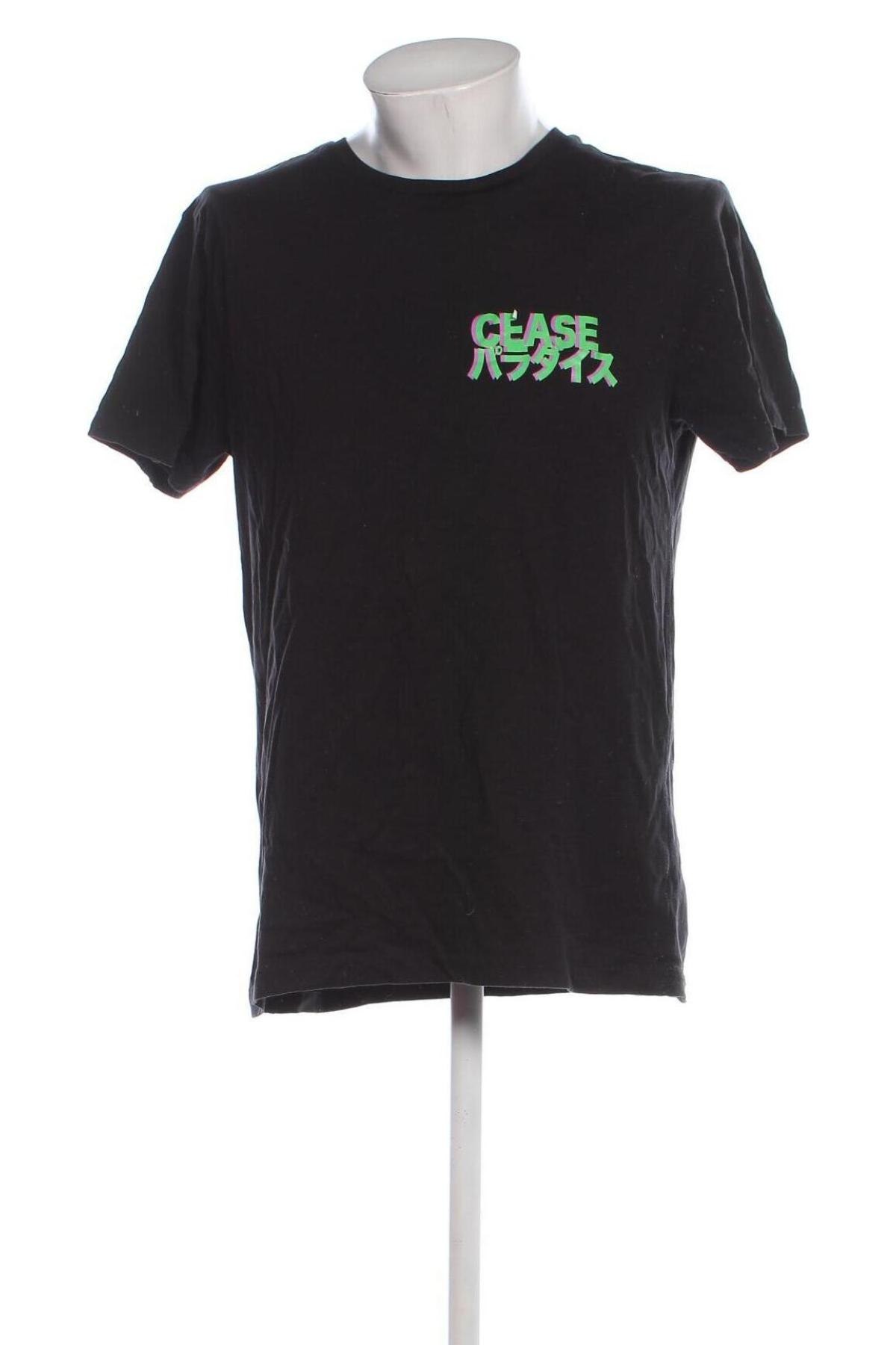 Męski T-shirt Peacocks, Rozmiar XL, Kolor Czarny, Cena 41,99 zł