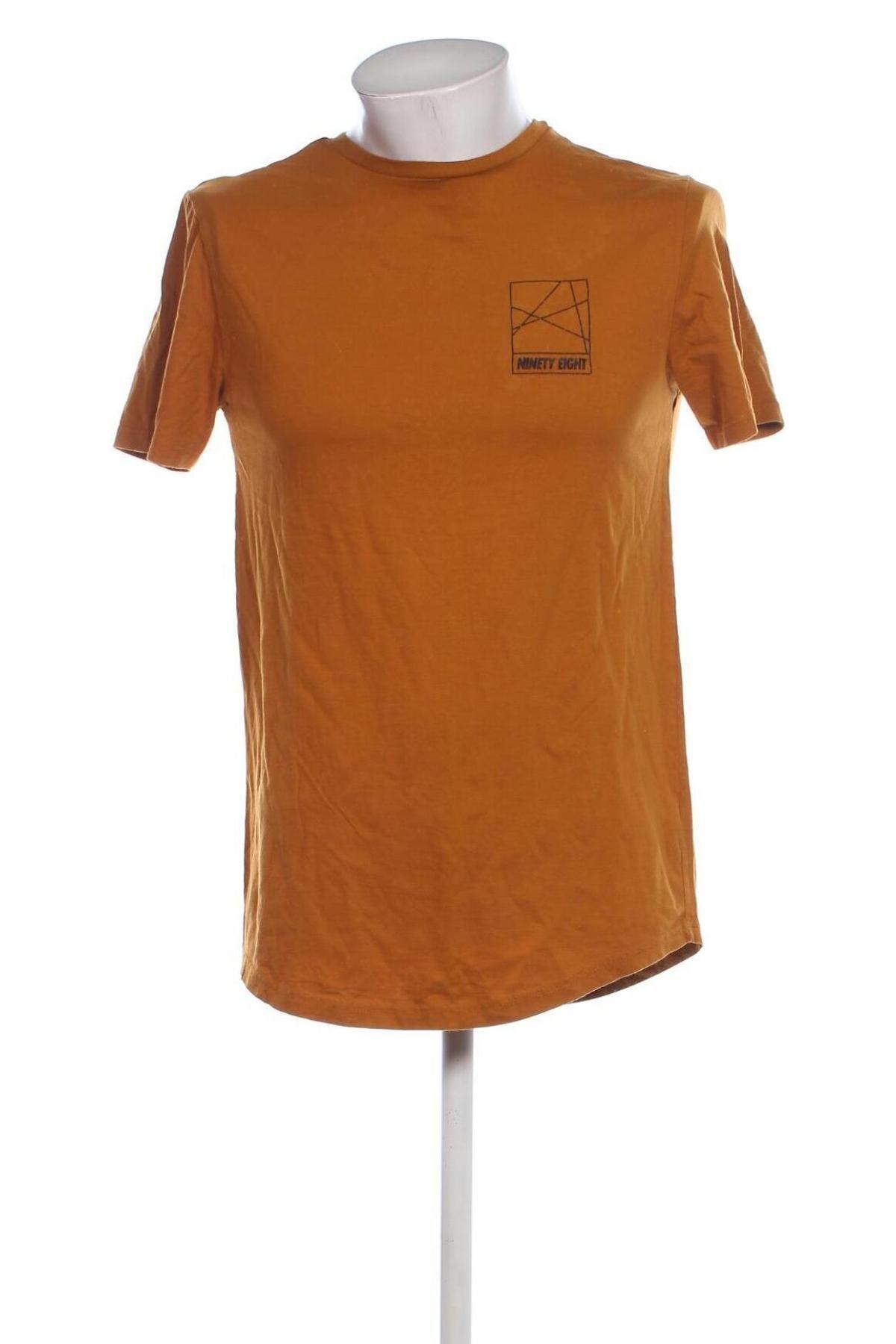 Ανδρικό t-shirt River Island, Μέγεθος M, Χρώμα Κίτρινο, Τιμή 9,49 €