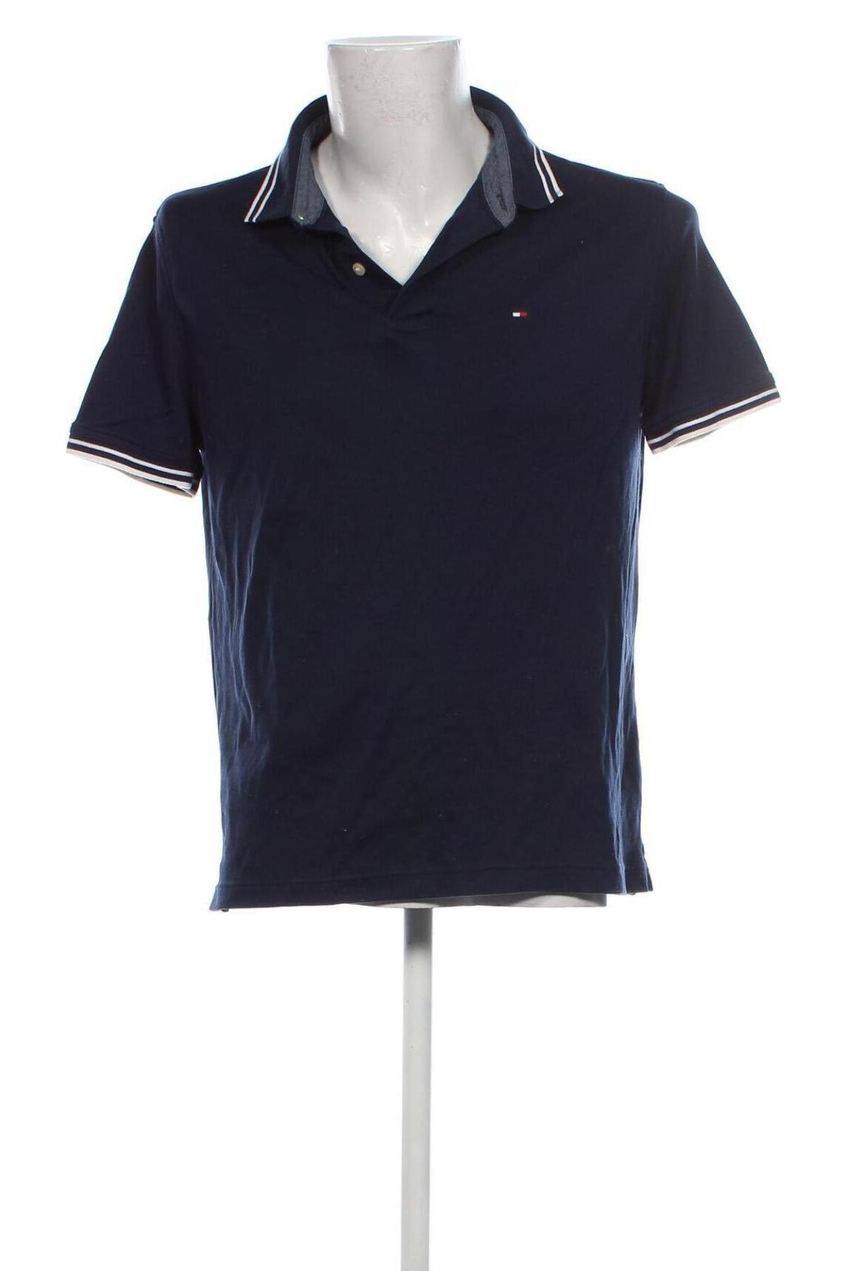 Ανδρικό t-shirt Tommy Hilfiger, Μέγεθος L, Χρώμα Μπλέ, Τιμή 34,71 €