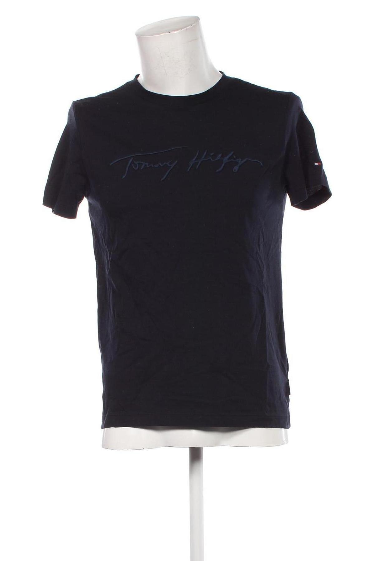 Pánske tričko  Tommy Hilfiger, Veľkosť M, Farba Modrá, Cena  17,39 €