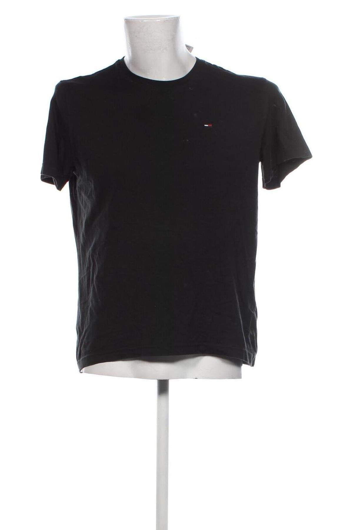 Ανδρικό t-shirt Tommy Jeans, Μέγεθος M, Χρώμα Μαύρο, Τιμή 23,00 €