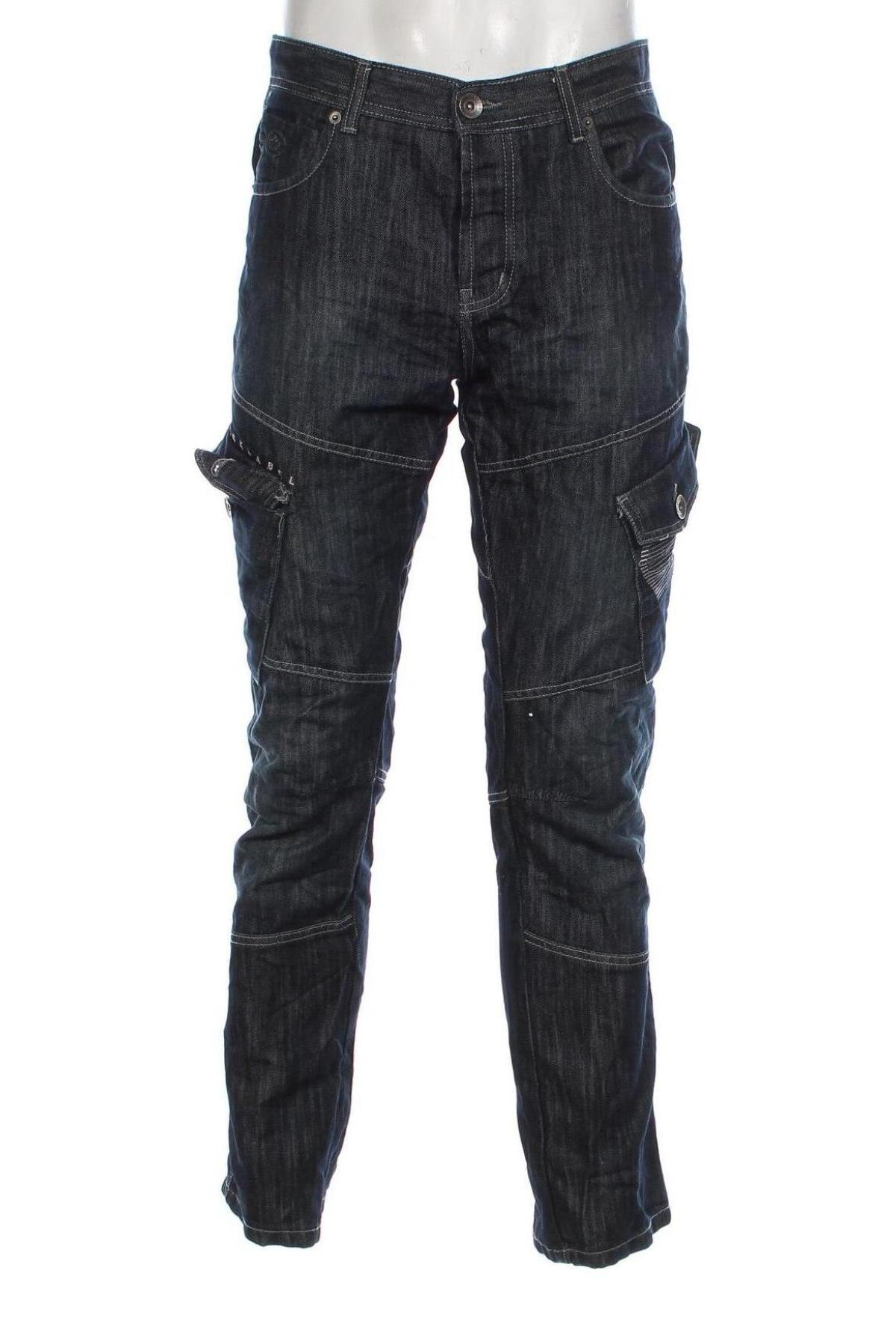 Herren Jeans Crosshatch, Größe L, Farbe Blau, Preis 33,99 €