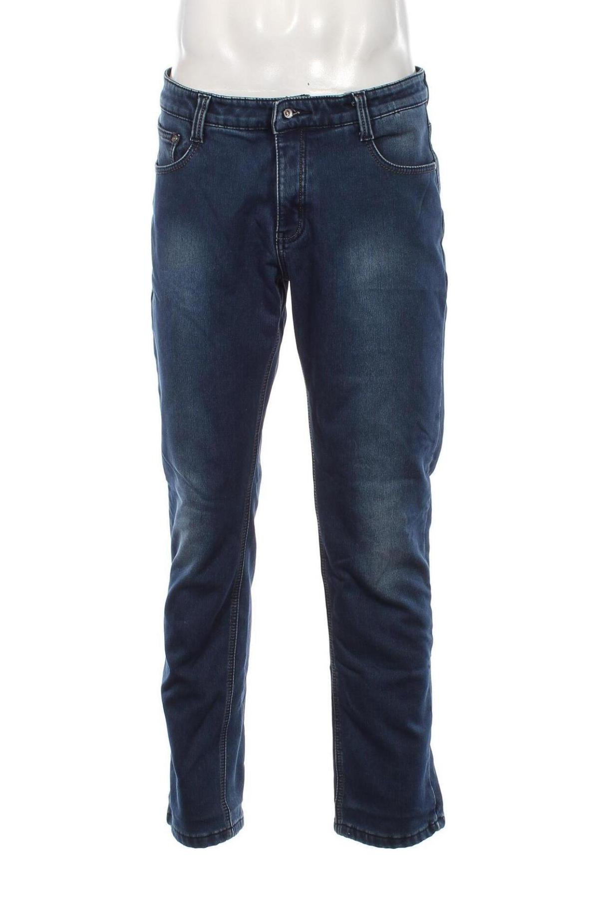 Blugi de bărbați N+1 Jeans, Mărime L, Culoare Albastru, Preț 64,99 Lei