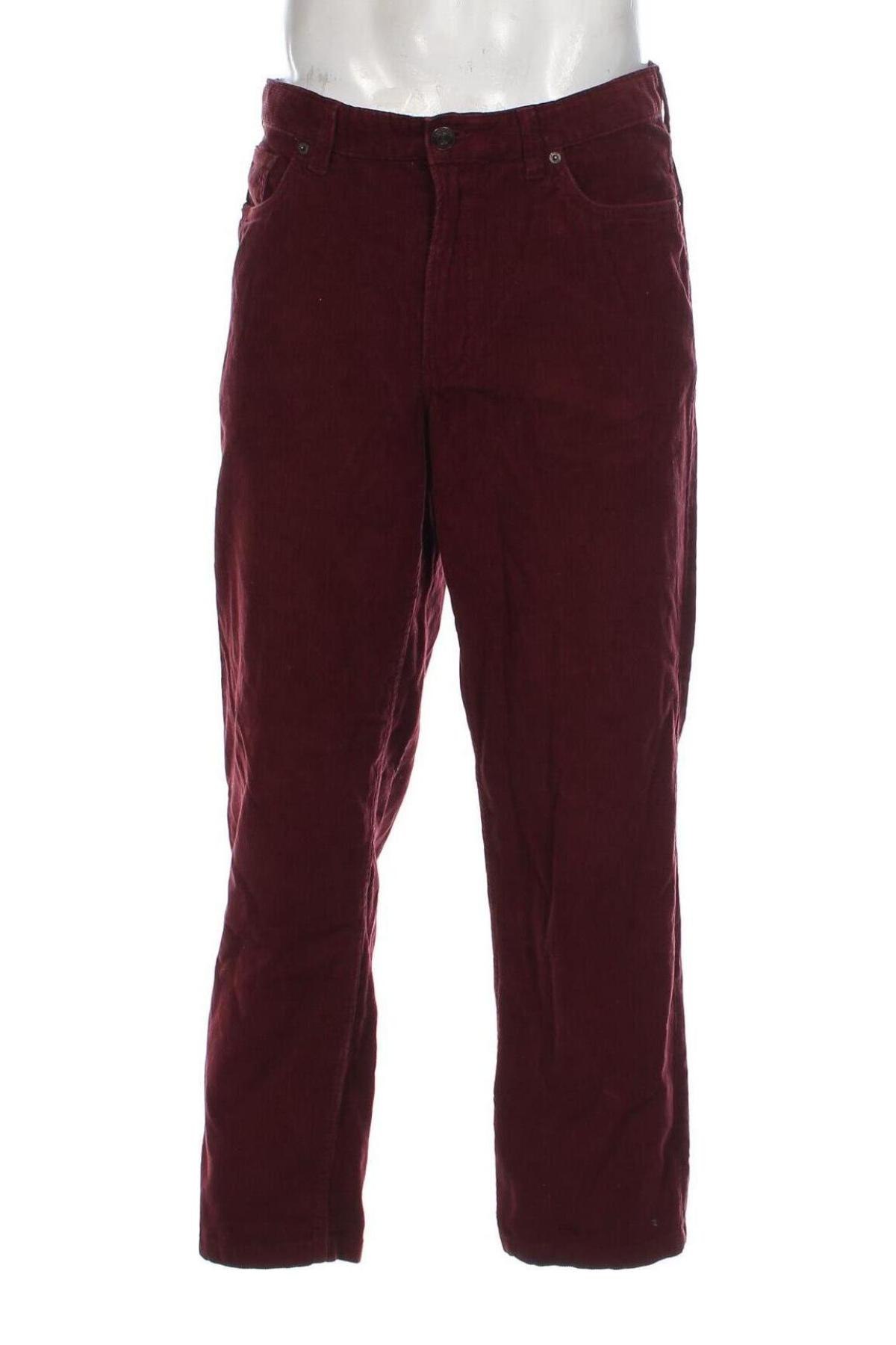 Herren Cordhose Lands' End, Größe L, Farbe Rot, Preis 13,99 €