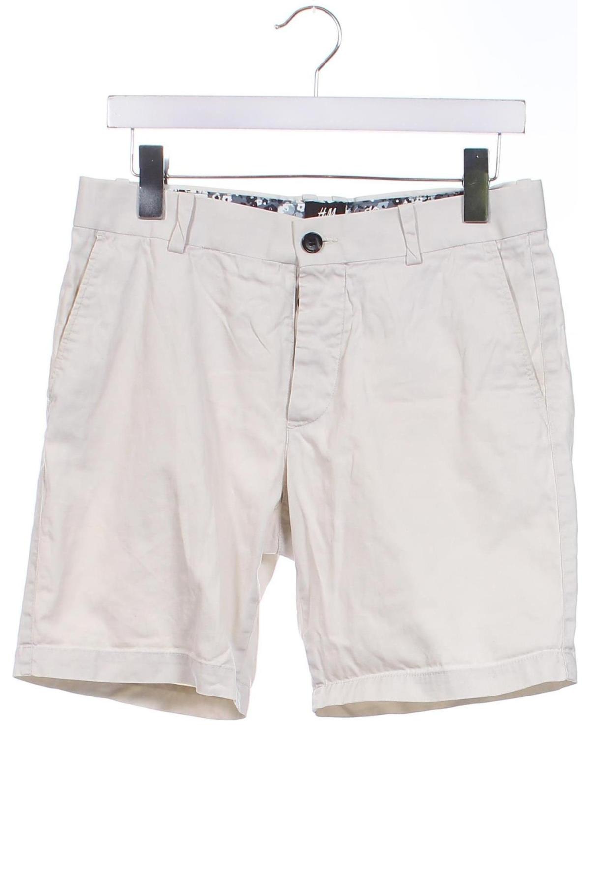 Herren Shorts H&M, Größe M, Farbe Ecru, Preis € 14,83