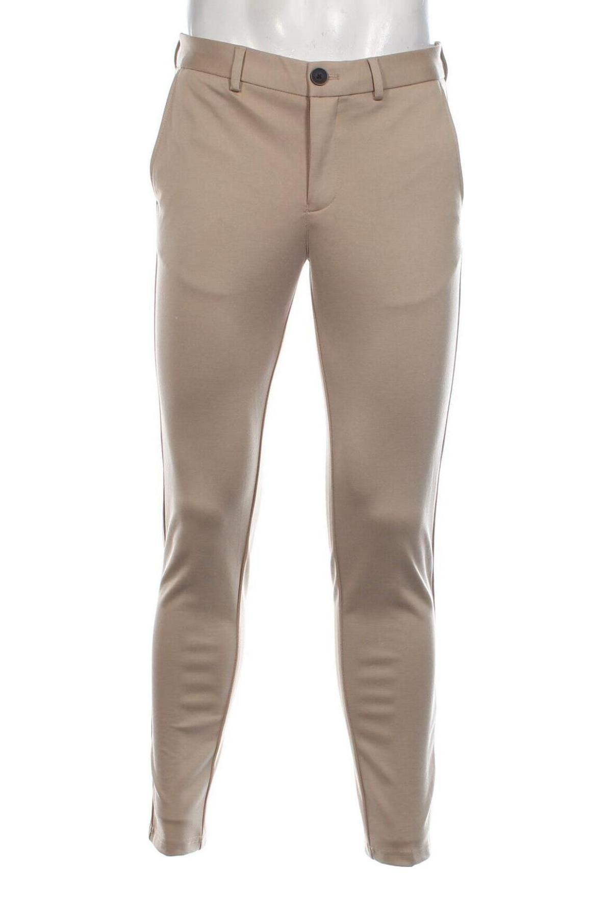 Herrenhose TeeShoppen, Größe M, Farbe Beige, Preis 25,00 €