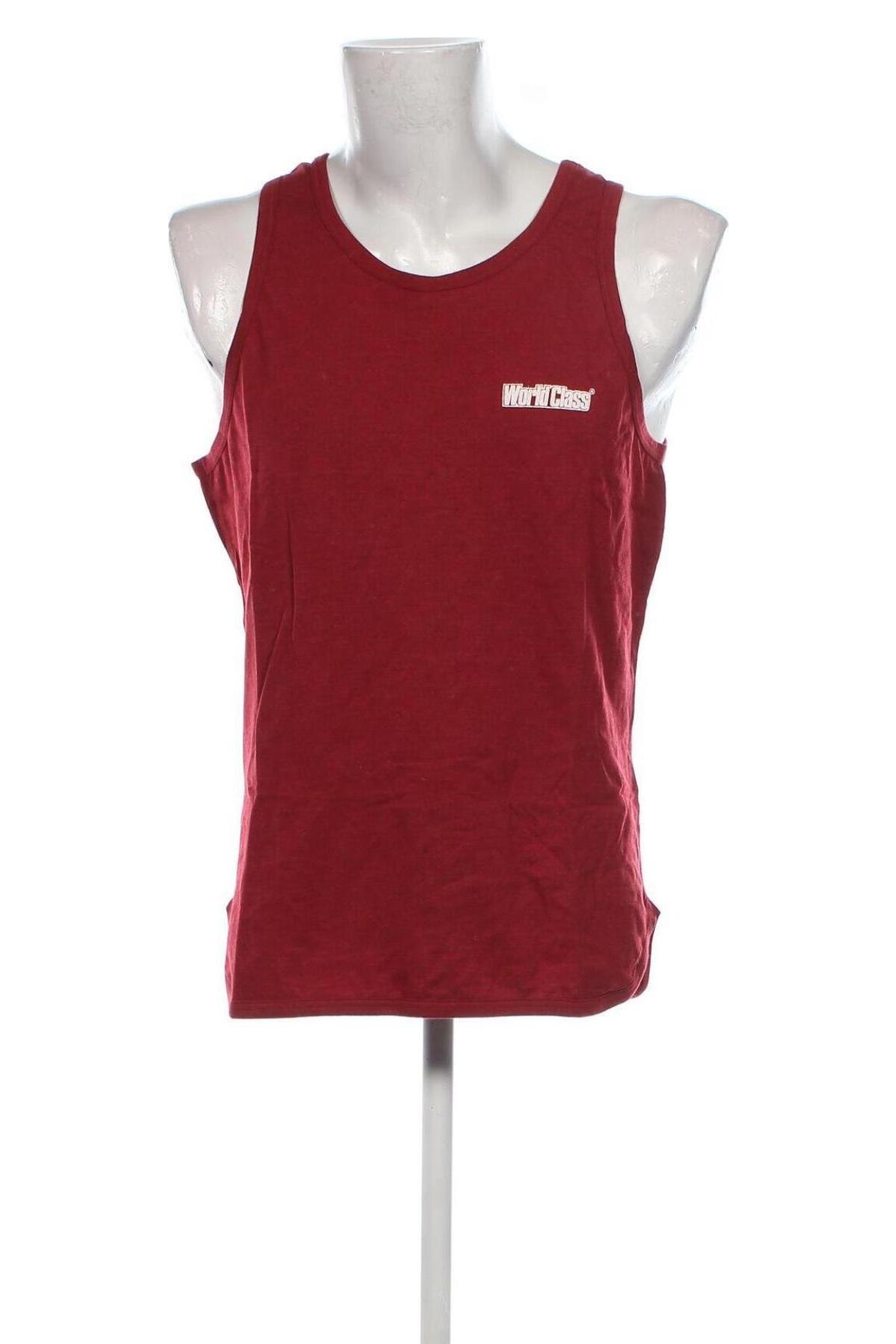 Herren Tanktop, Größe M, Farbe Rot, Preis € 6,49