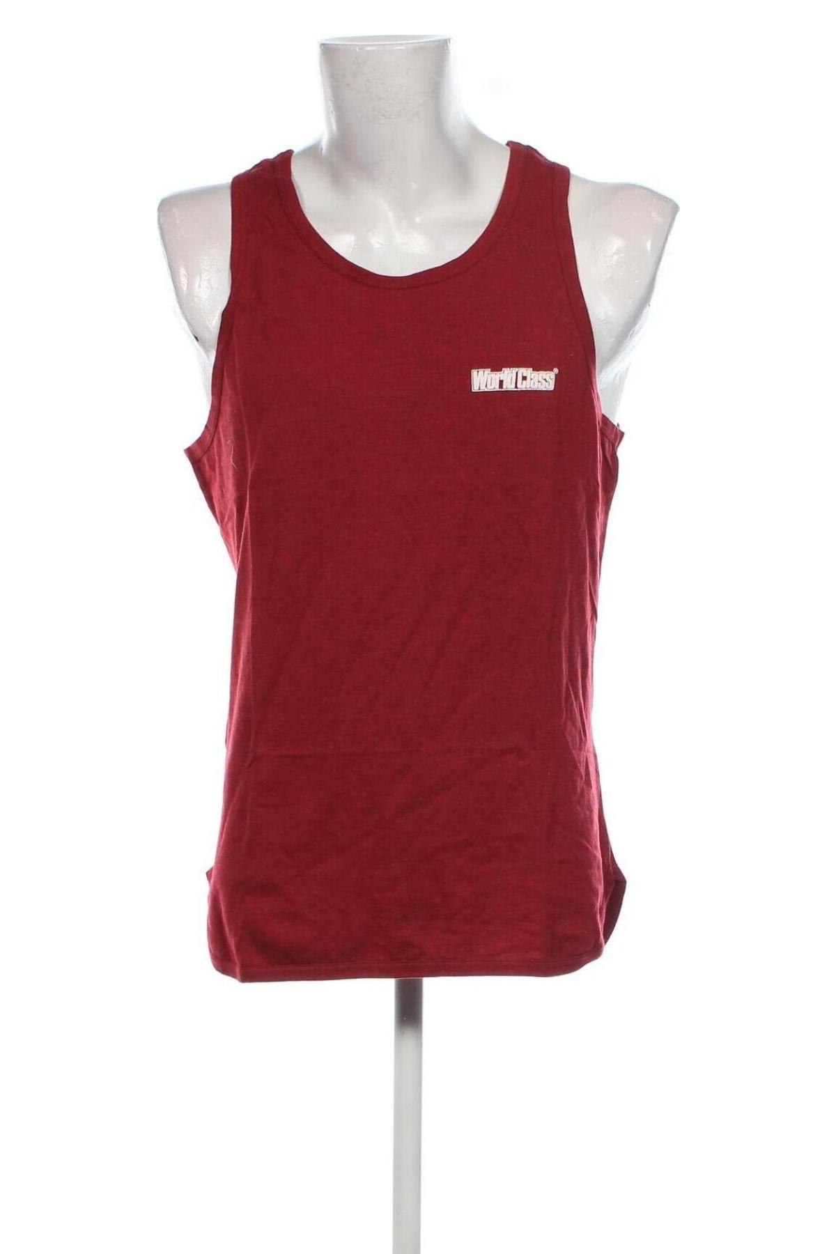 Herren Tanktop, Größe M, Farbe Rot, Preis 6,49 €