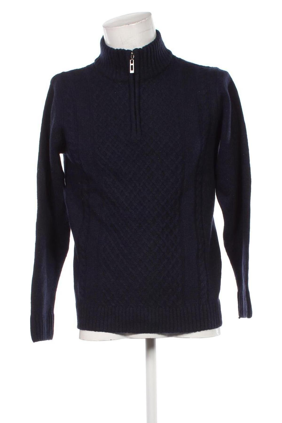 Herrenpullover, Größe M, Farbe Blau, Preis € 14,49