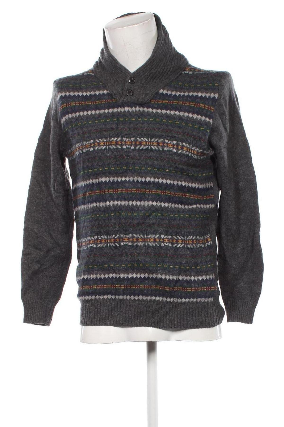 Herrenpullover Cortefiel, Größe L, Farbe Grau, Preis 19,99 €