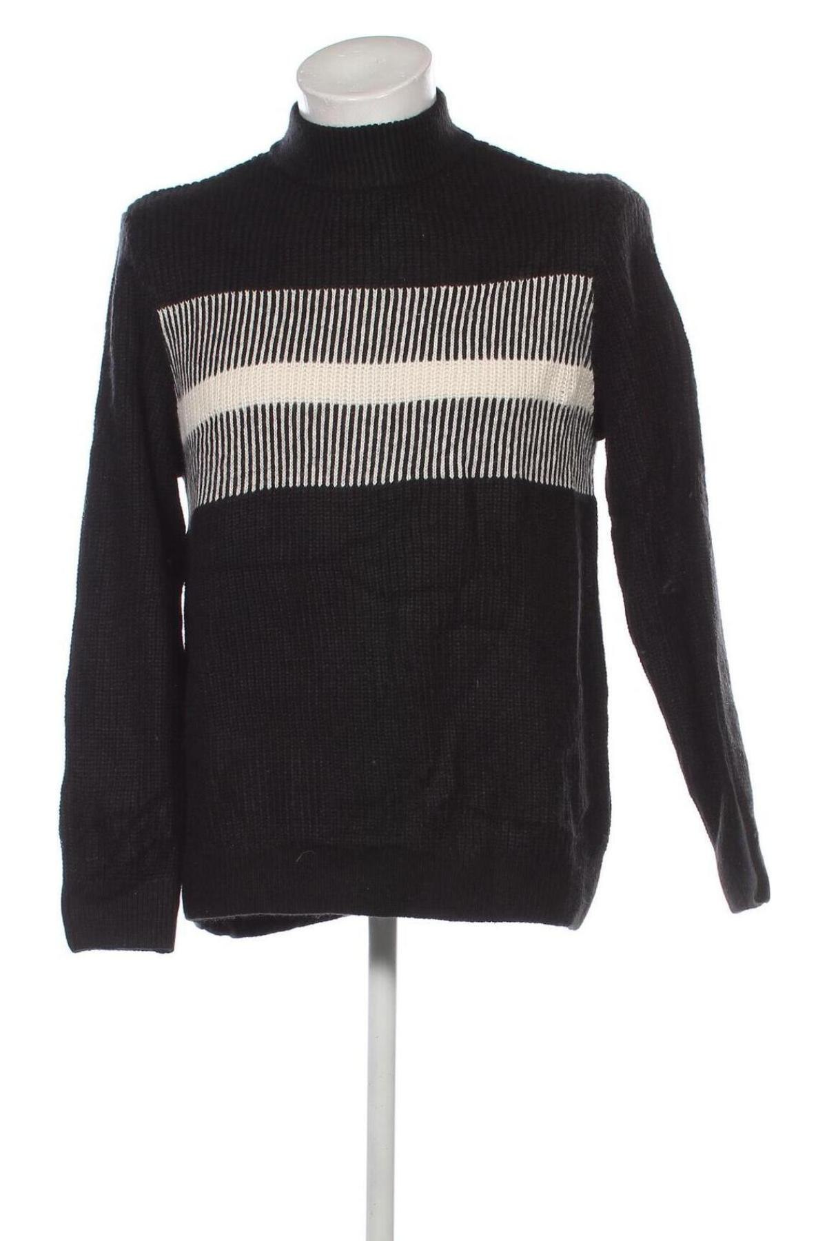 Męski sweter H&M, Rozmiar M, Kolor Czarny, Cena 102,99 zł