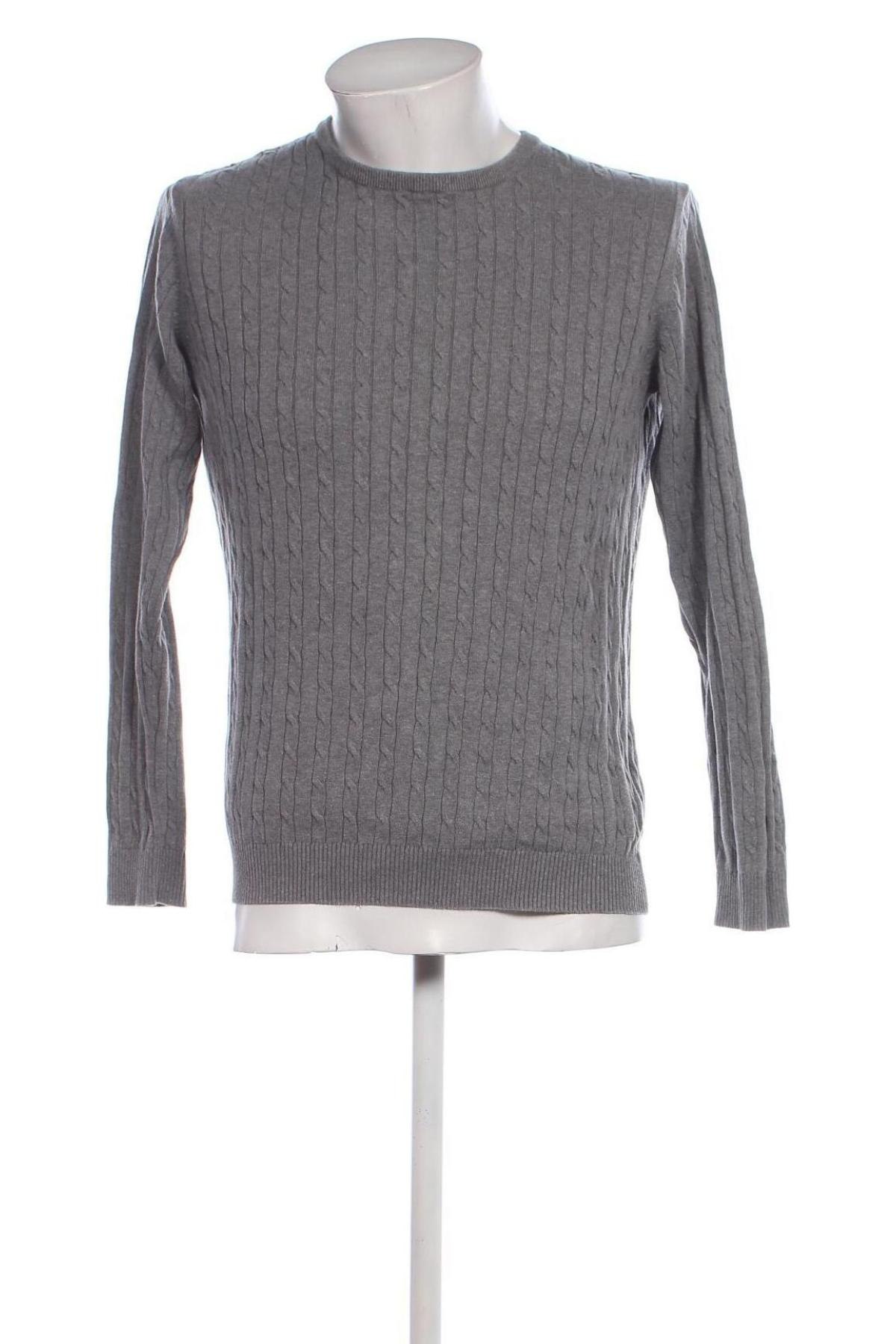 Herrenpullover Jack & Jones PREMIUM, Größe M, Farbe Grau, Preis 23,99 €